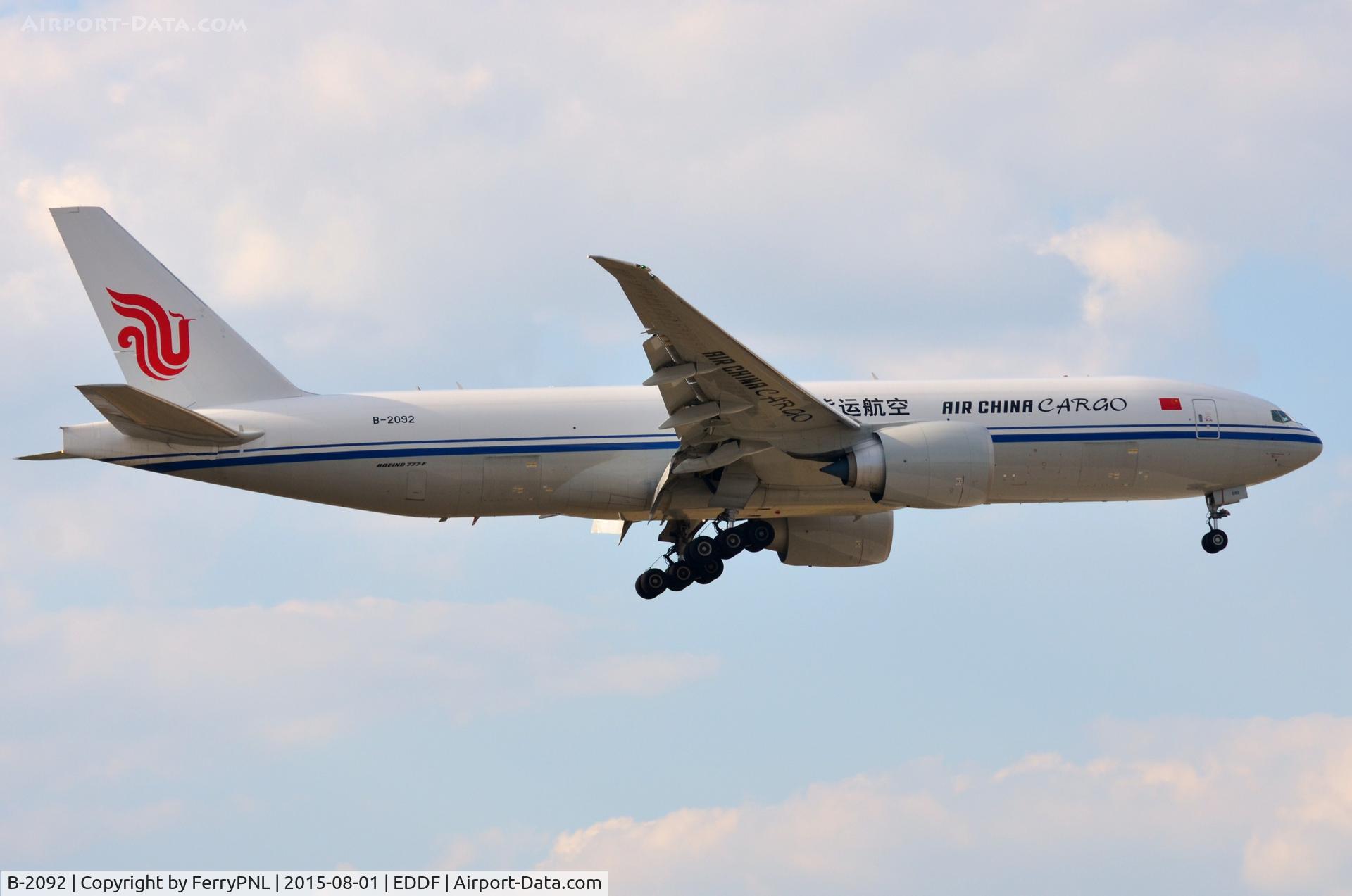 B-2092, 2014 Boeing 777-FFT C/N 44683, Air China B772F