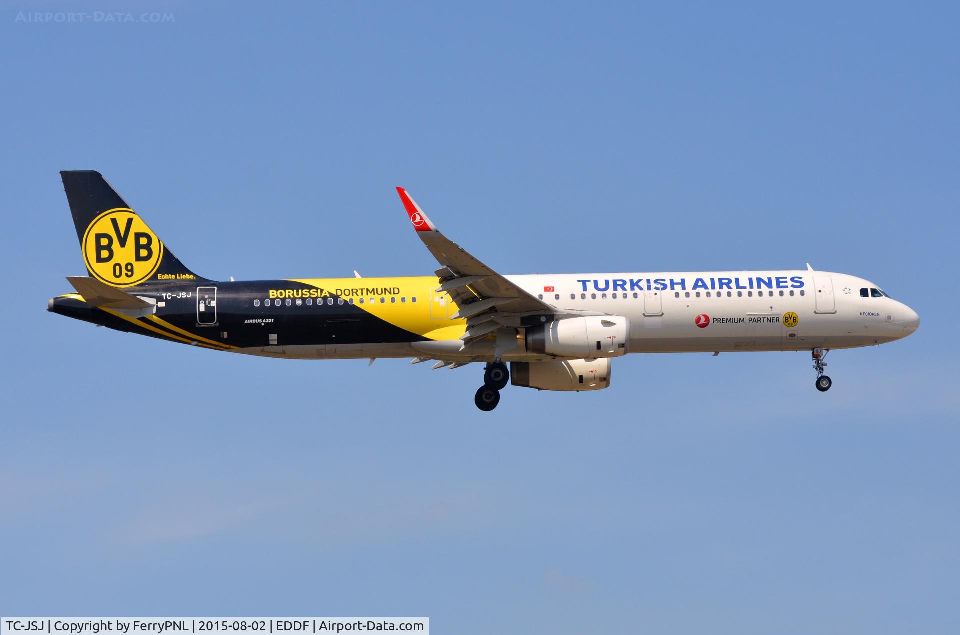 TC-JSJ, 2013 Airbus A321-231 C/N 5633, Turkish A321 logojet