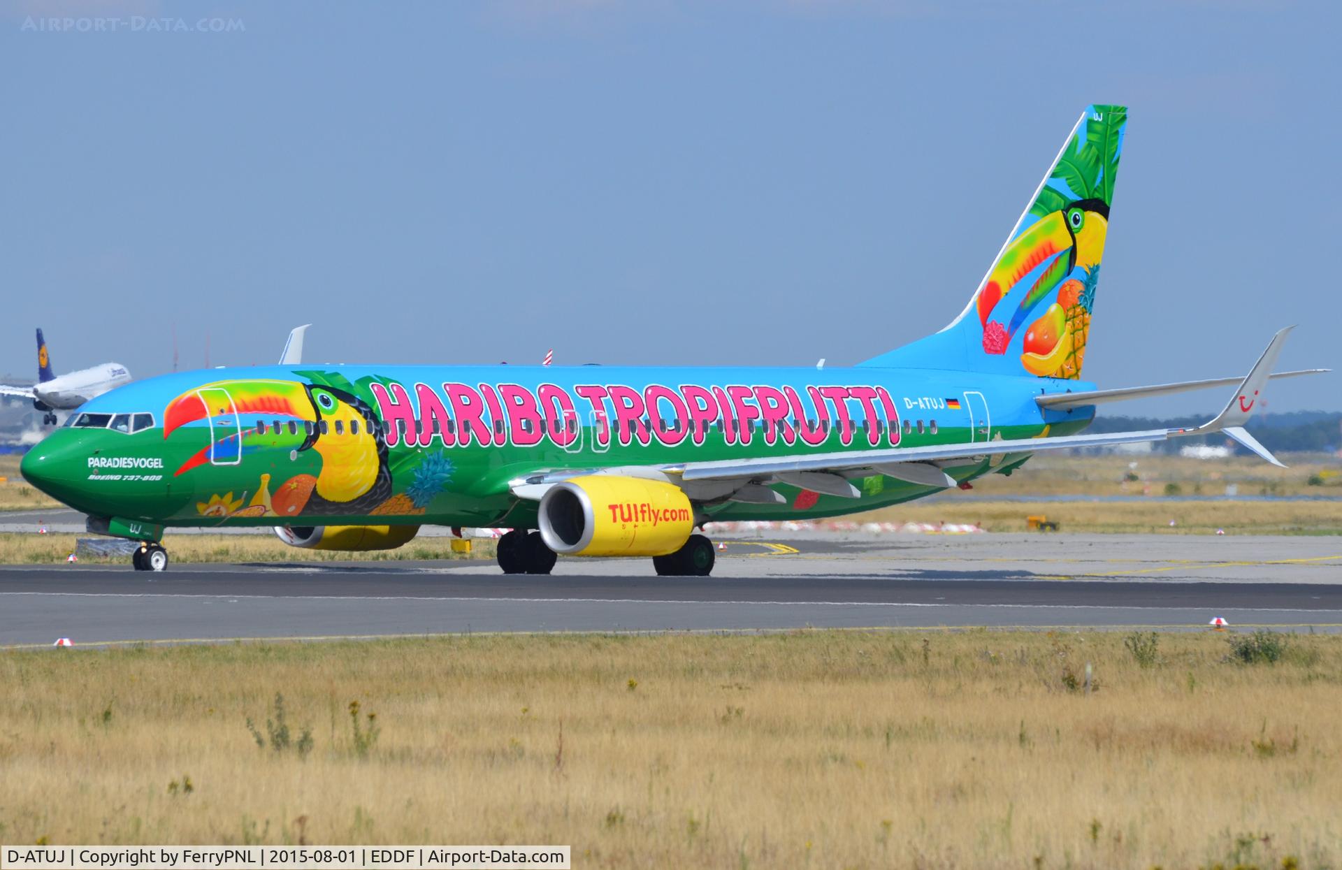 D-ATUJ, 2012 Boeing 737-8K5 C/N 39923, TUI B738 Haribo Logojet