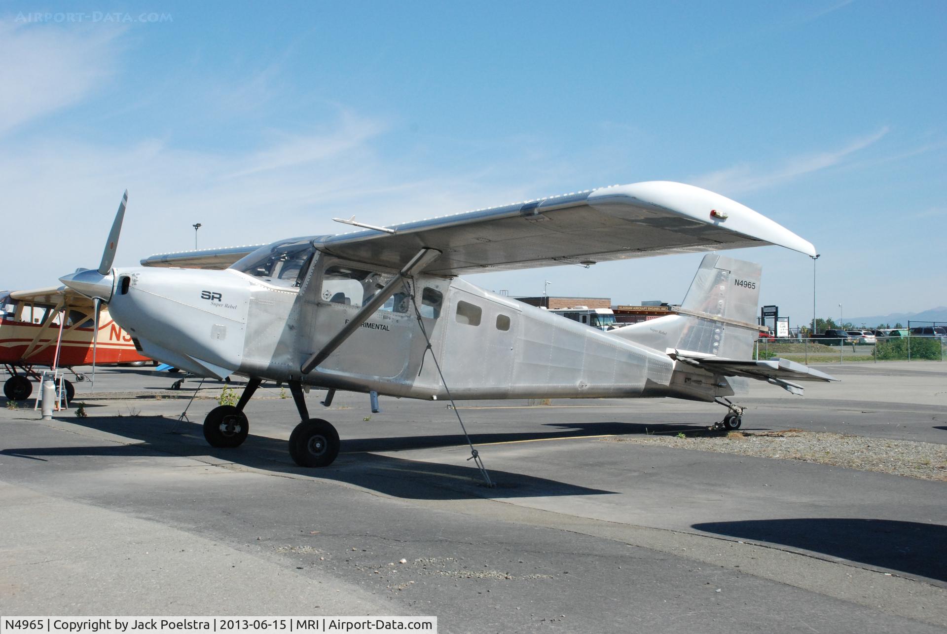 N4965, 2000 Murphy SR2500 Super Rebel C/N 025, Murphy at Merrill field AK