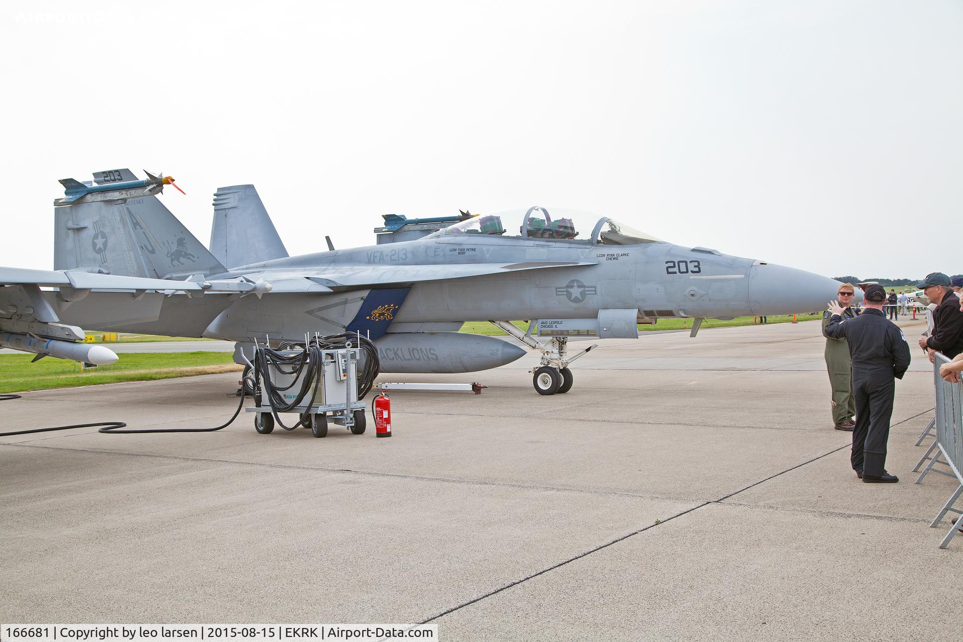 166681, Boeing F/A-18F Super Hornet C/N F159, Roskilde Air Show 15.8.15