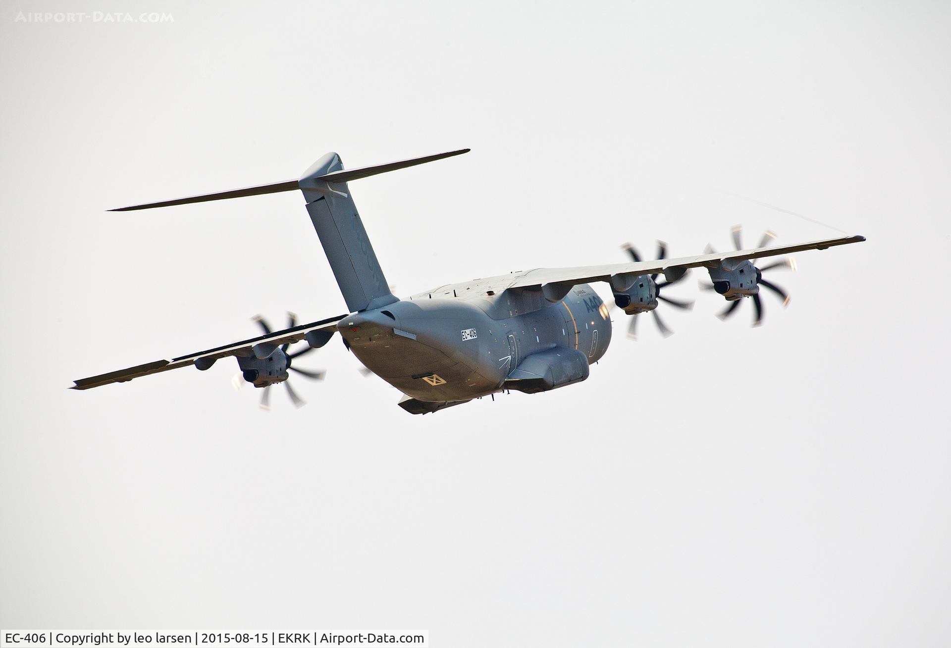 EC-406, 2011 Airbus A400M-180 Atlas C/N 006, Roskilde Air Show 15.8.15