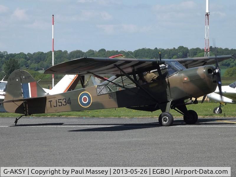 G-AKSY, 1944 Taylorcraft J Auster 5 C/N 1567, Attending the 40's Weekend Show