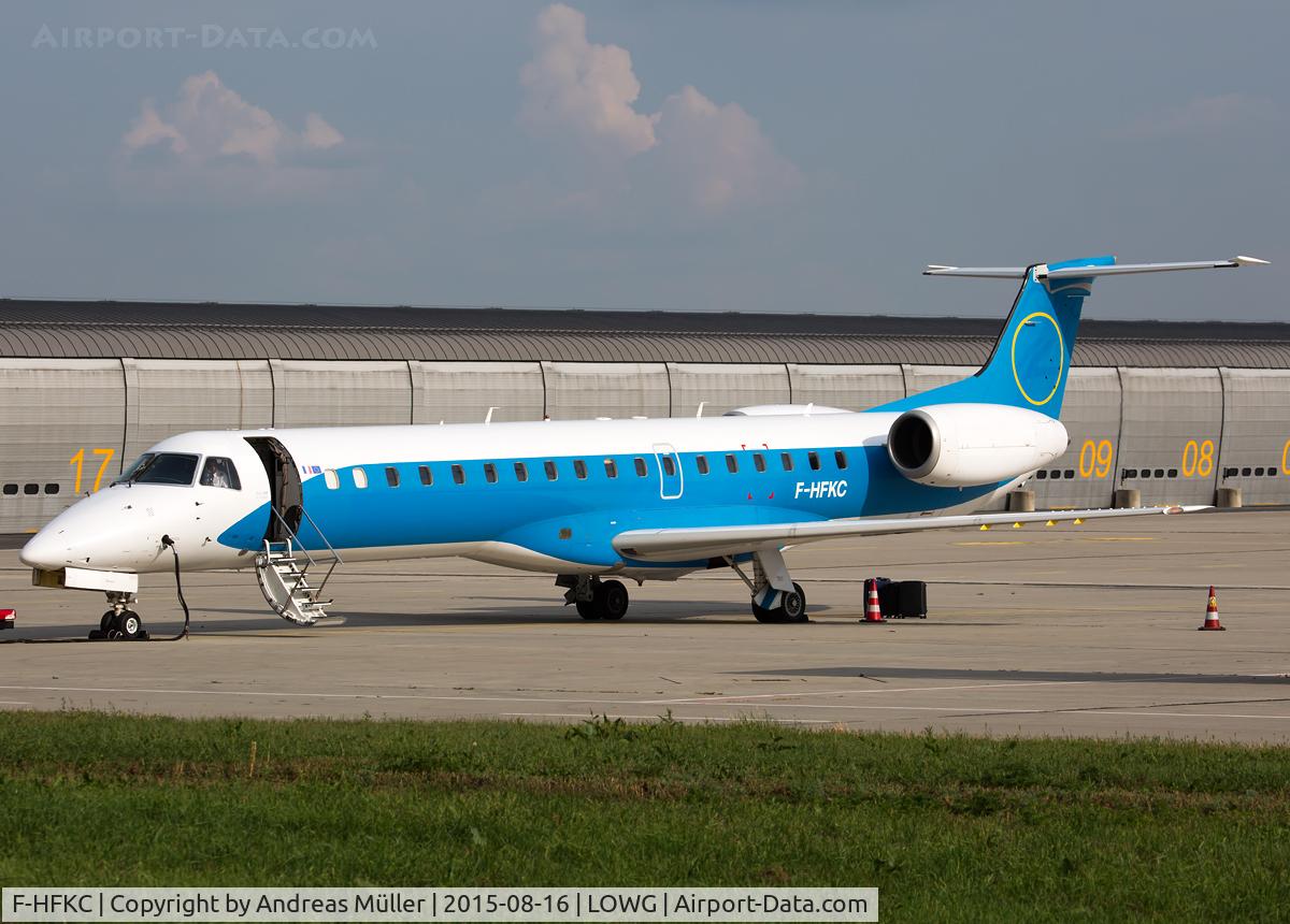 F-HFKC, 2000 Embraer ERJ-145LR (EMB-145LR) C/N 145282, Charter flight from ZRH.