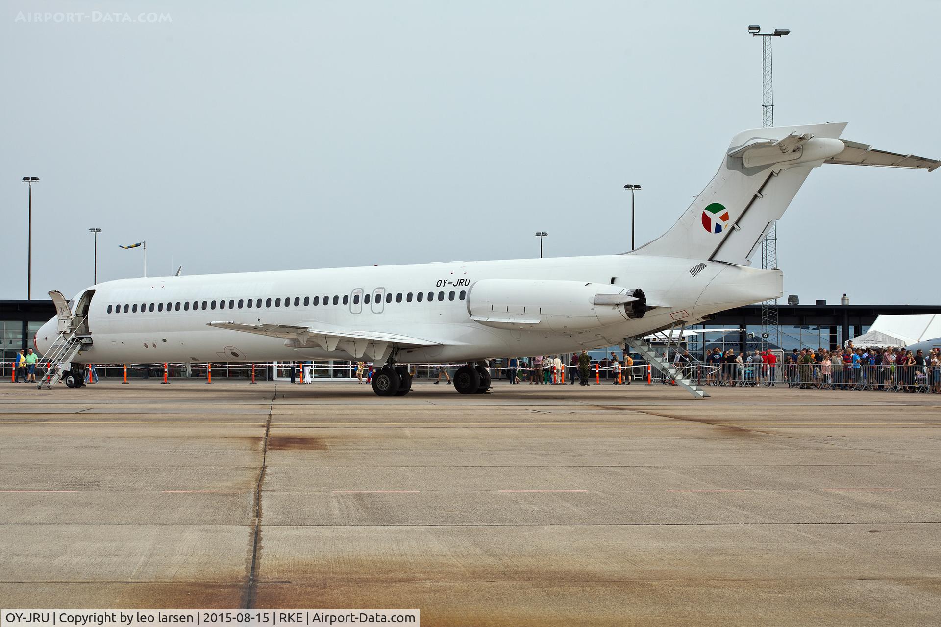 OY-JRU, 1987 McDonnell Douglas MD-87 (DC-9-87) C/N 49403, Roskilde Air Show 15.8.15