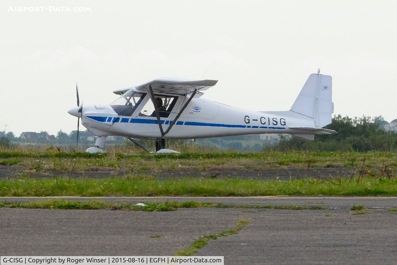G-CISG, 2015 Comco Ikarus C42 FB80 C/N 1506-7397, Visiting Ikarus C42 aircraft.