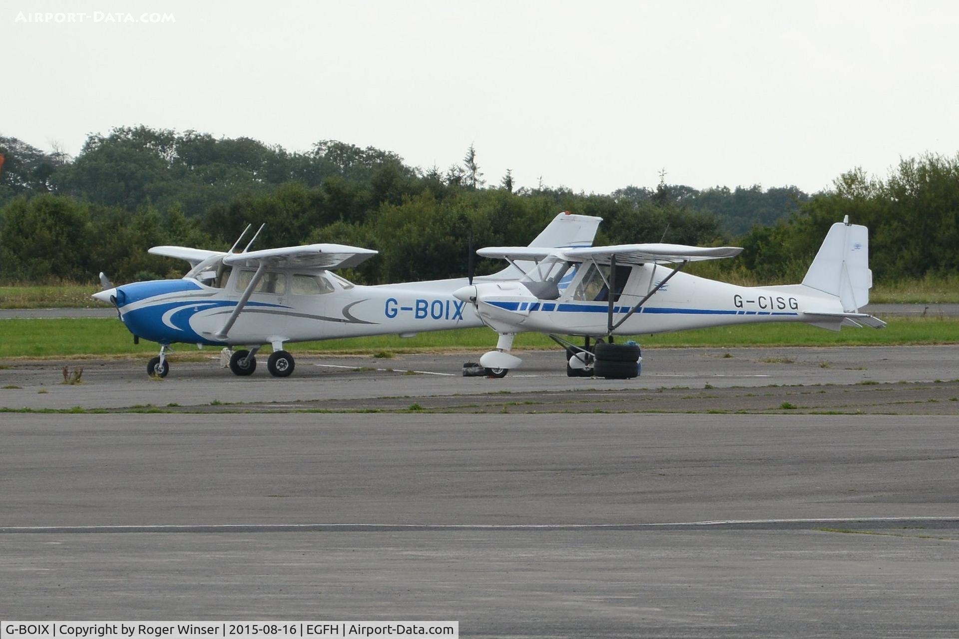 G-BOIX, 1979 Cessna 172N C/N 172-71206, Visiting Cessna Skyhawk in a new colour scheme. Previously registered C-GMMX.