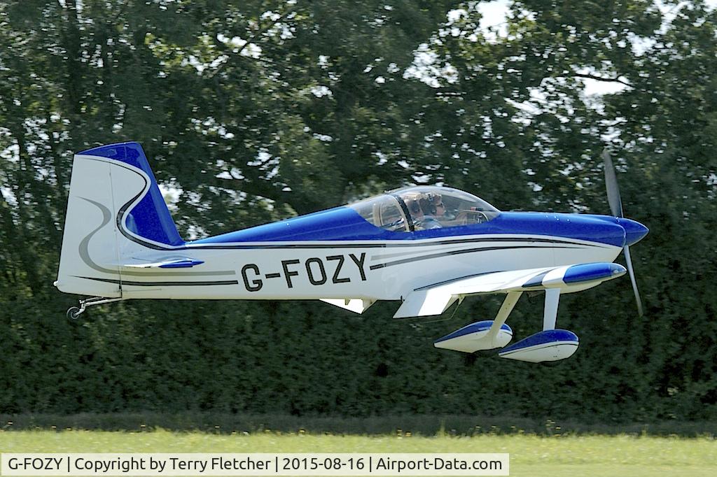 G-FOZY, 2012 Vans RV-7 C/N PFA 323-14150, 2012 Vans RV-7, c/n: PFA 323-14150