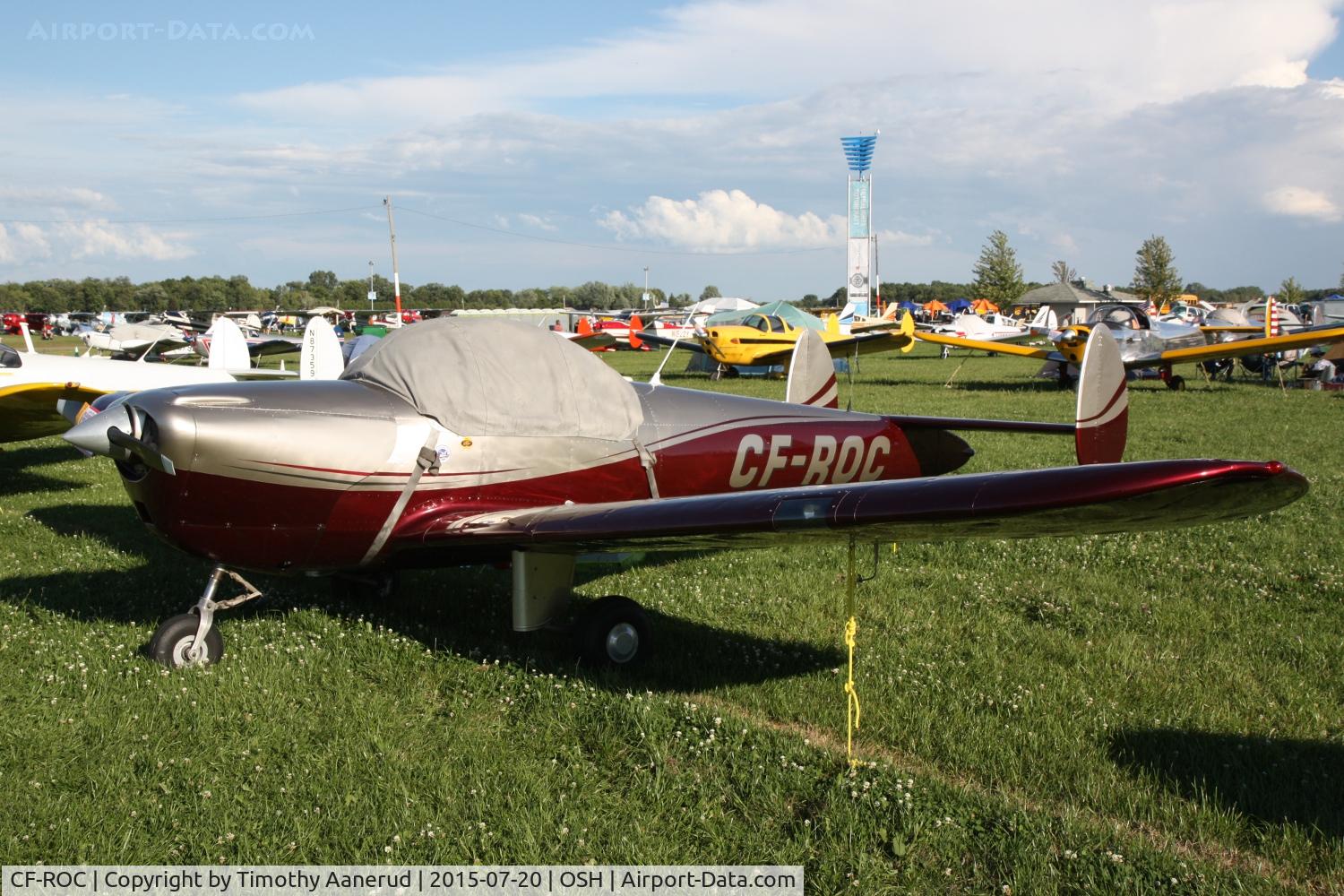 CF-ROC, 1945 Erco 415D Ercoupe C/N 136, 1945 Erco 415D Ercoupe, c/n: 136