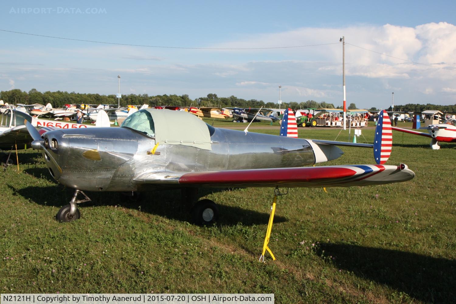N2121H, 1946 Erco 415C Ercoupe C/N 2744, 1946 Engineering & Research ERCOUPE 415-C, c/n: 2744