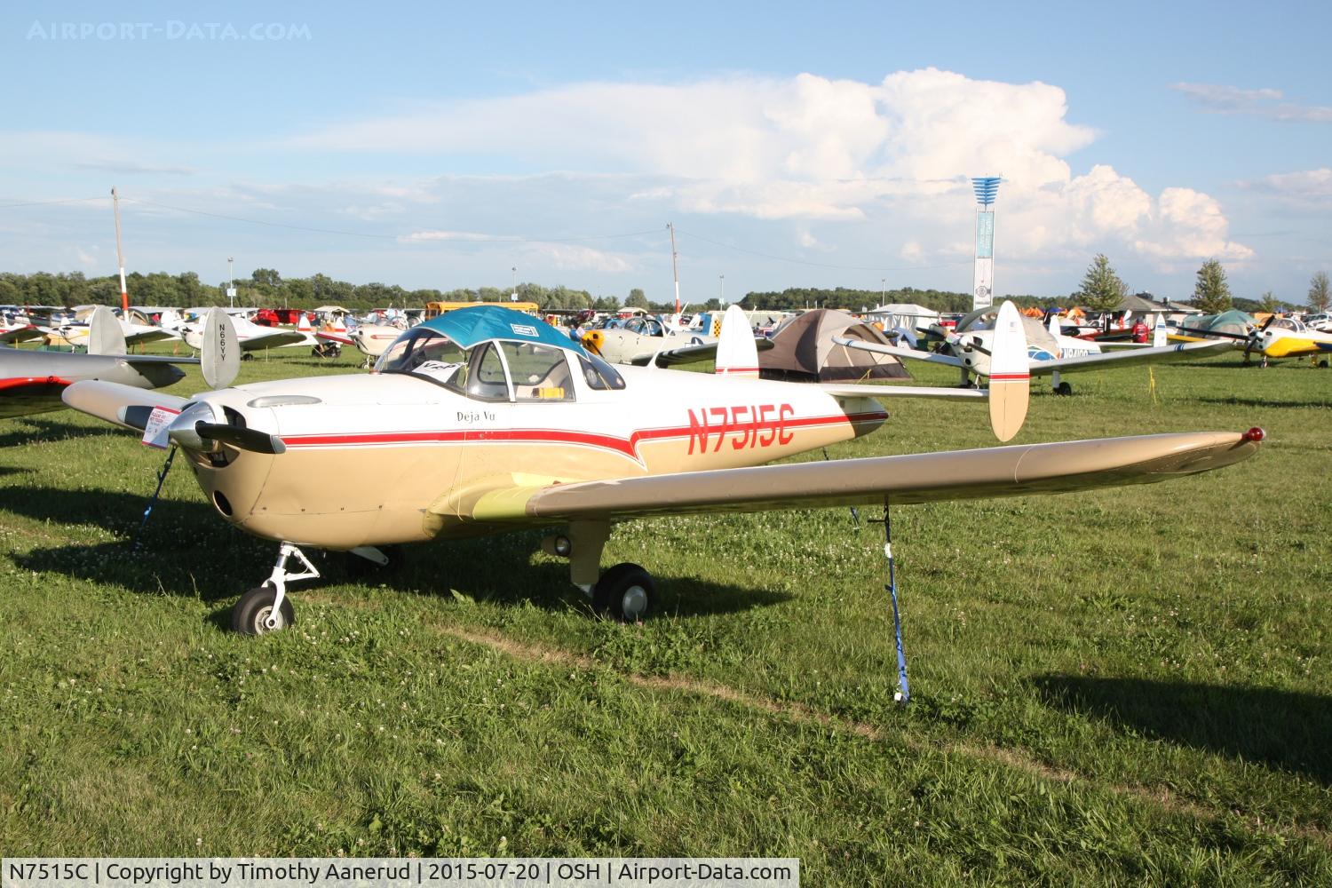 N7515C, 1957 Forney F-1 C/N 5626, 1957 Forney F-1, c/n: 5626