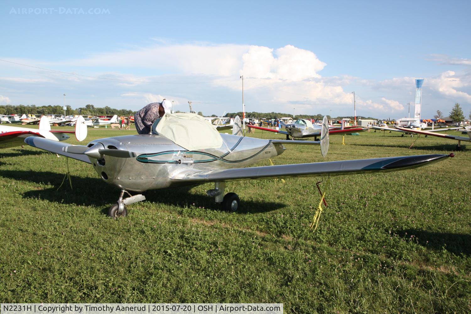N2231H, 1946 Erco 415D Ercoupe C/N 2854, 1946 Engineering & Research 415-D, c/n: 2854