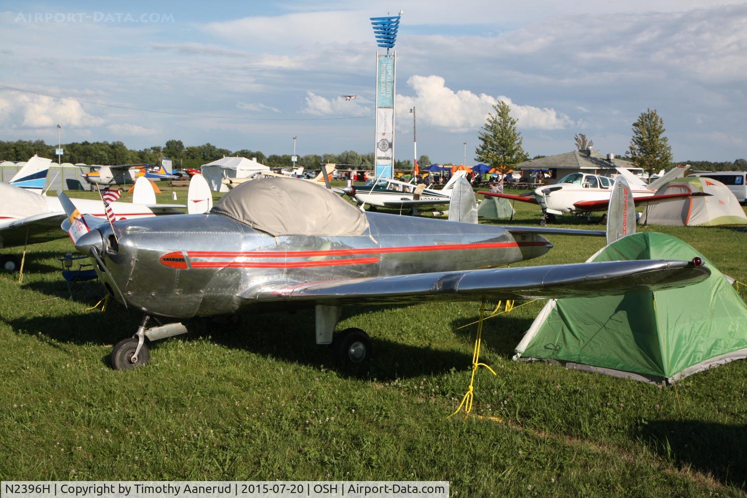 N2396H, 1946 Erco 415D Ercoupe C/N 3021, 1946 Ercoupe 415-D, c/n: 3021