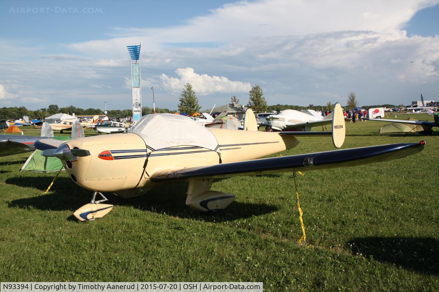 N93394, 1946 Erco 415C Ercoupe C/N 717, 1946 Ercoupe 415-C, c/n: 717