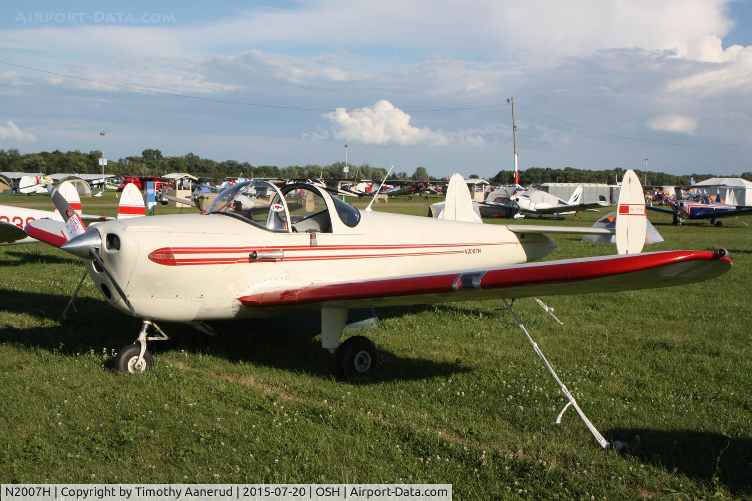 N2007H, 1946 Erco 415C Ercoupe C/N 2630, 1946 Ercoupe 415-C, c/n: 2630