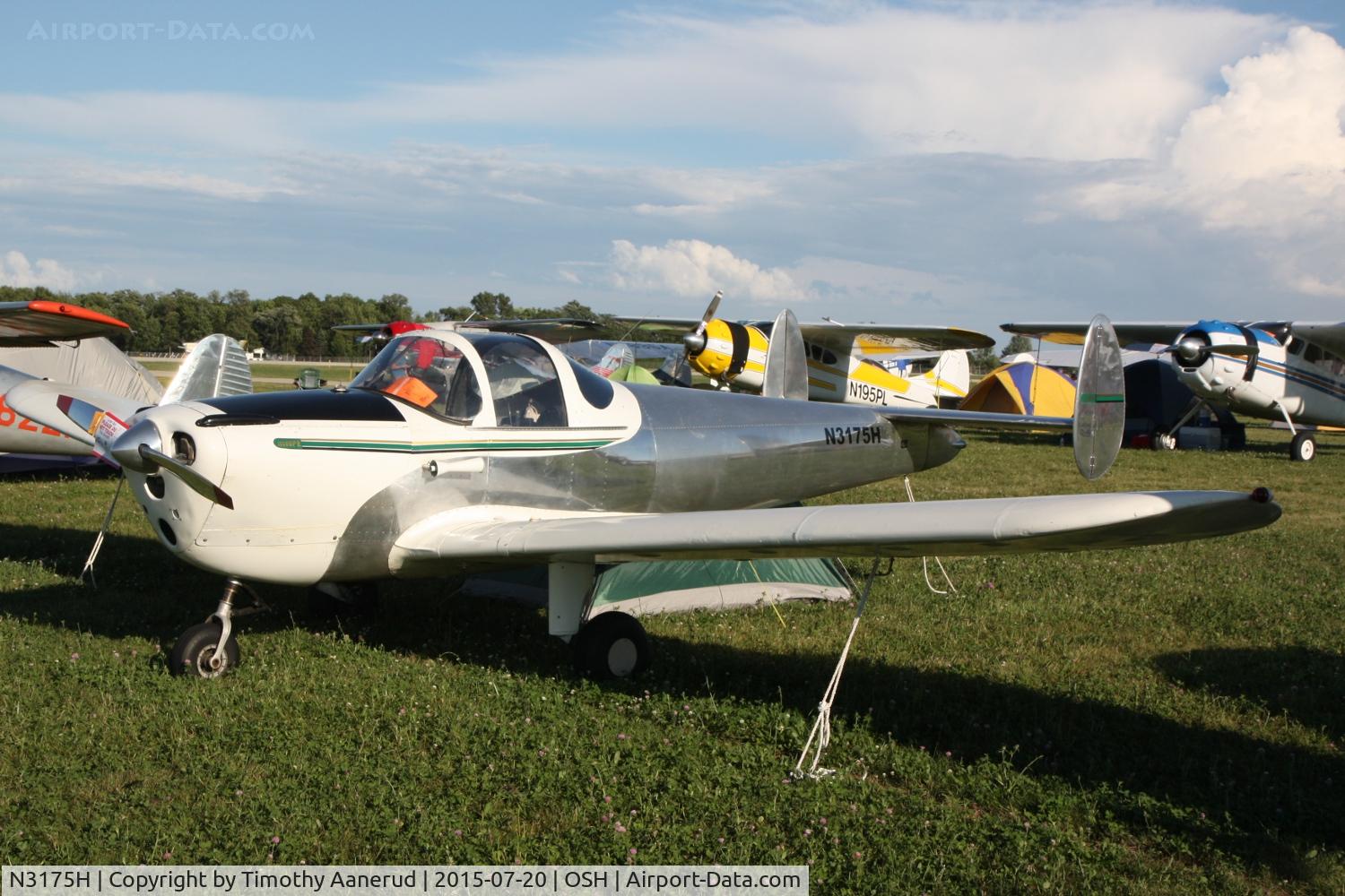 N3175H, 1946 Erco 415C Ercoupe C/N 3800, 1946 Ercoupe 415-C, c/n: 3800