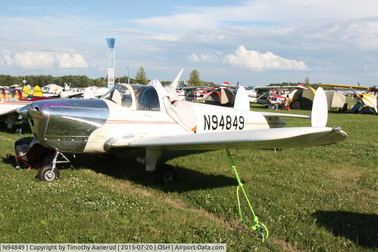 N94849, 1948 Erco 415E Ercoupe C/N 4964, 1948 Engineering & Research ERCOUPE 415-E, c/n: 4964
