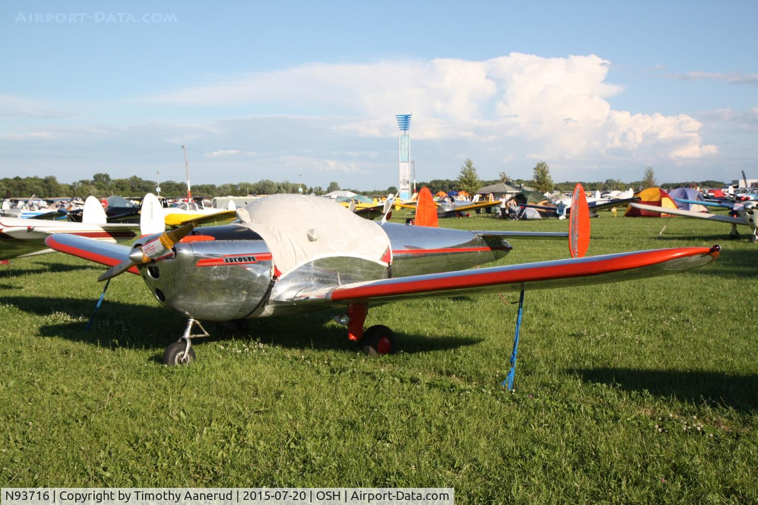 N93716, 1946 Erco 415C Ercoupe C/N 1039, 1946 Engineering & Research 415-C, c/n: 1039