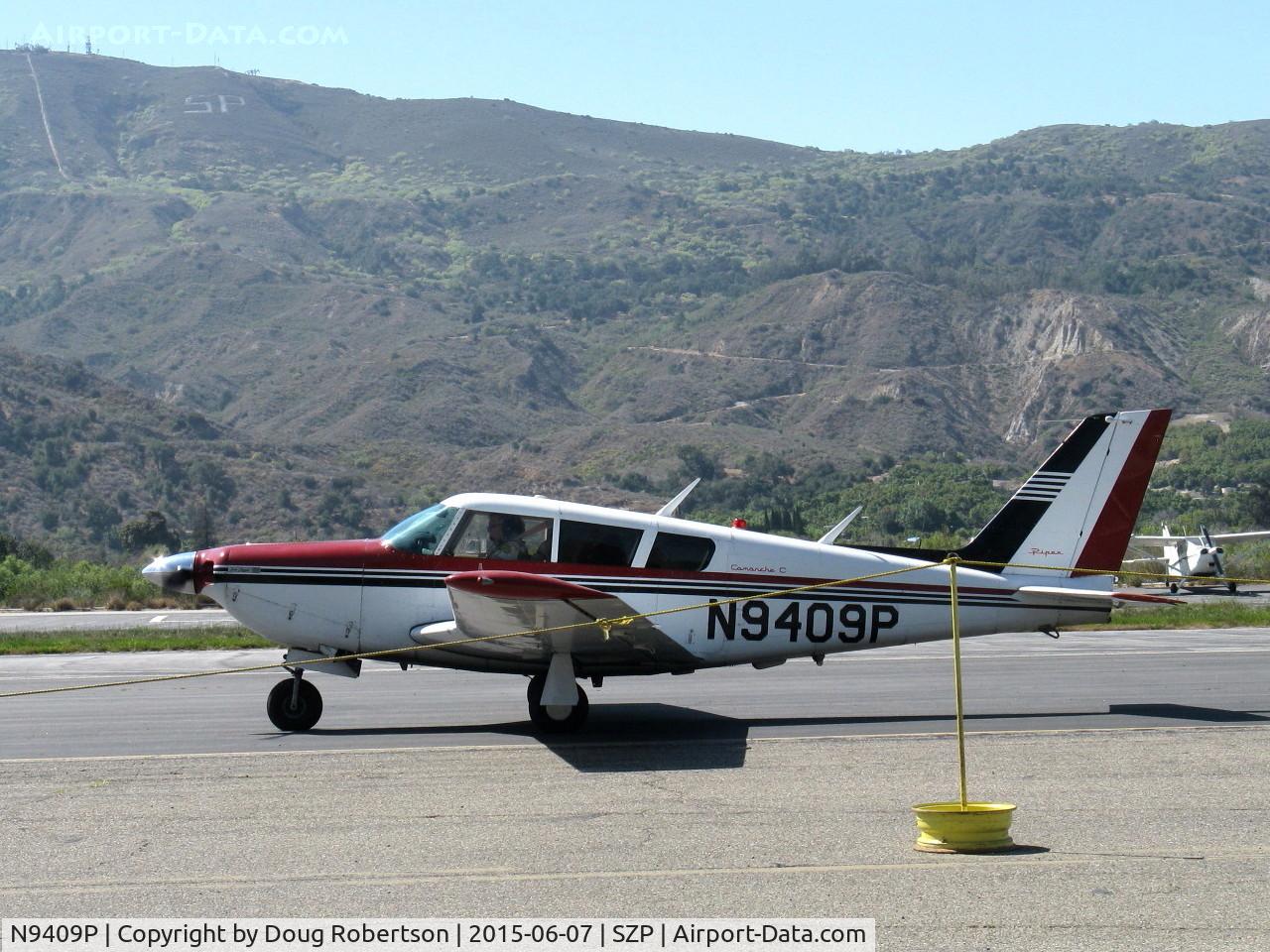 N9409P, 1969 Piper PA-24-260 Comanche C/N 24-4914, 1969 Piper PA24-260TC TURBO COMANCHE C, Lycoming TIO-540-N1A5 260 Hp, taxi back
