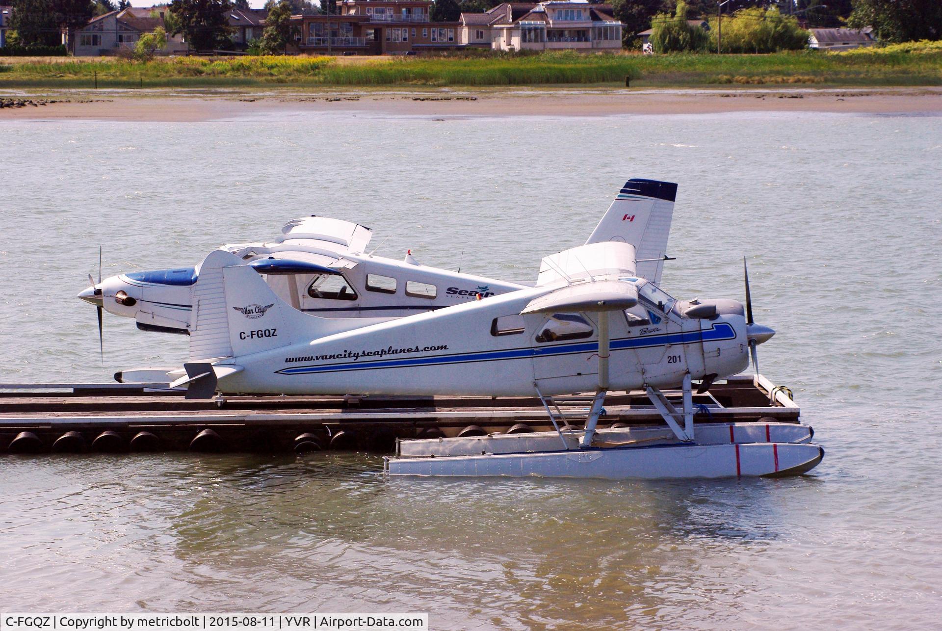 C-FGQZ, 1951 De Havilland Canada DHC-2 Beaver Mk.1 C/N 118, On the Fraser River