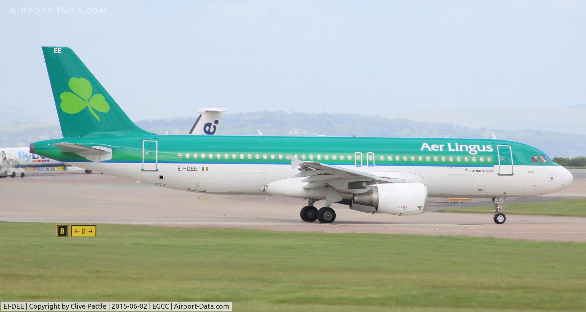 EI-DEE, 2004 Airbus A320-214 C/N 2250, Taxy out at Manchester Airport EGCC