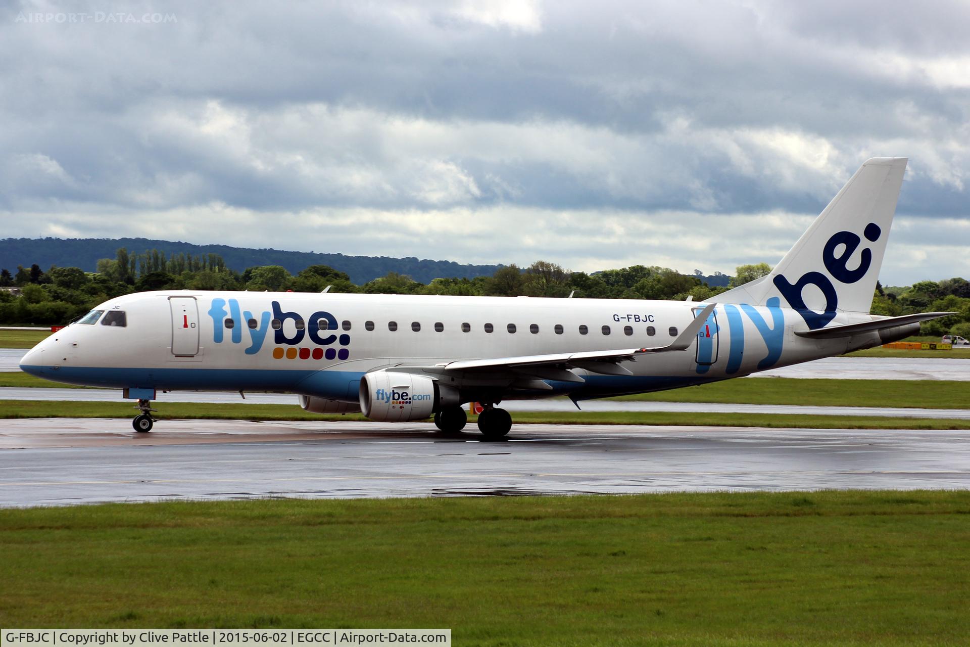 G-FBJC, 2011 Embraer 175STD (ERJ-170-200) C/N 17000328, Taxy at Manchester Airport EGCC