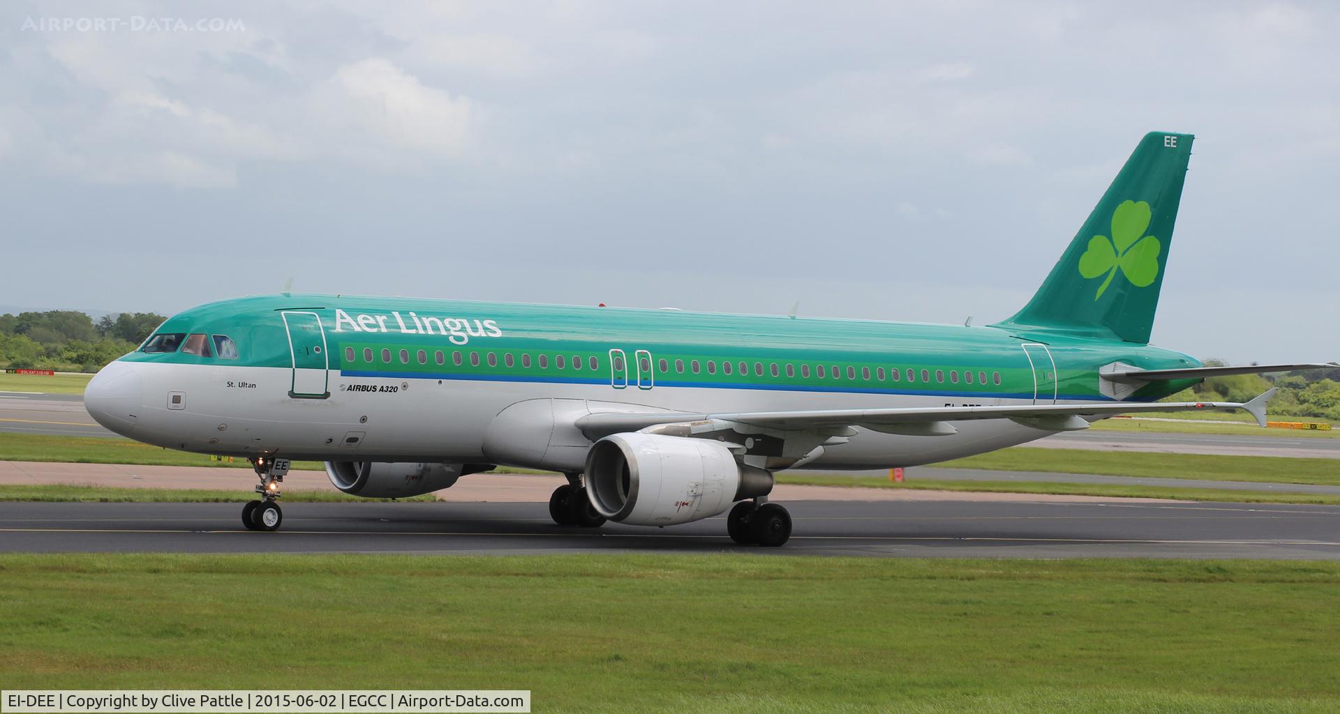 EI-DEE, 2004 Airbus A320-214 C/N 2250, Taxy at Manchester Airport EGCC