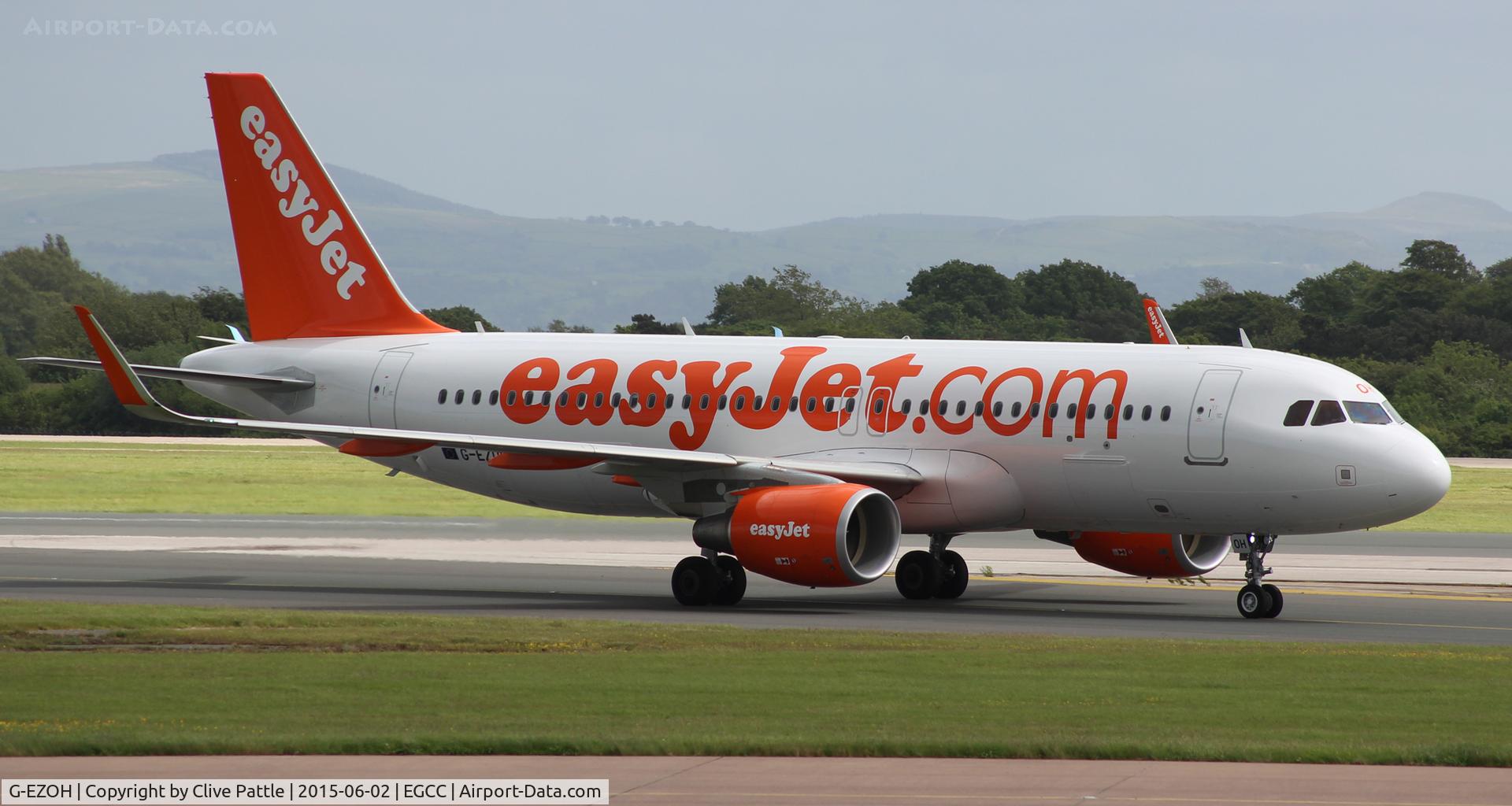 G-EZOH, 2015 Airbus A320-214 C/N 6546, At Manchester Airport EGCC