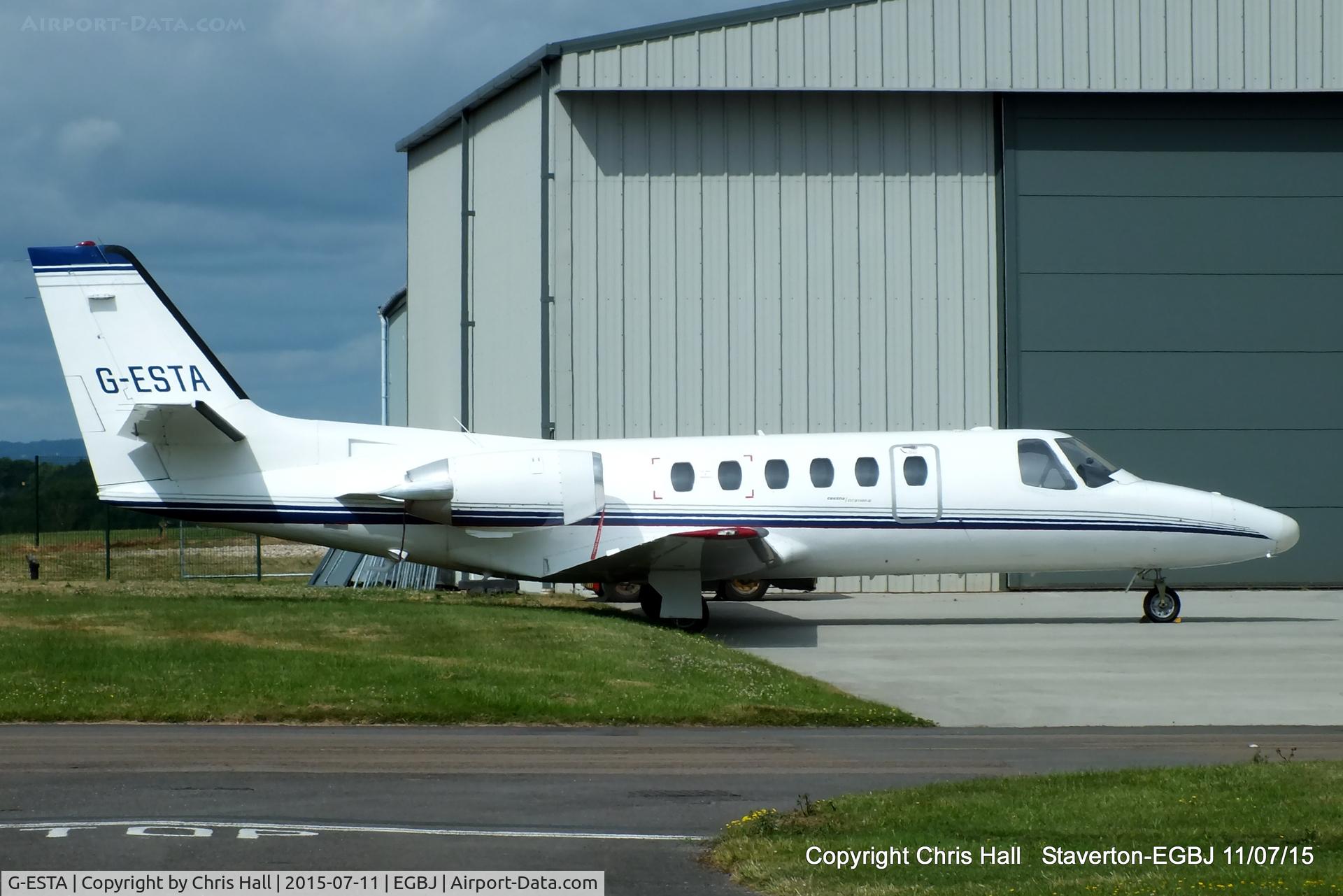 G-ESTA, 1980 Cessna 550 Citation II C/N 550-0127, Executive Aviation Services