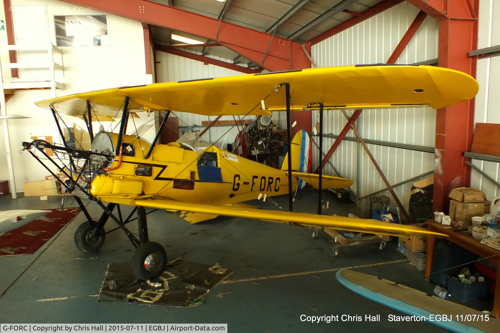 G-FORC, 1948 Stampe-Vertongen SV-4C C/N 665, at Staverton