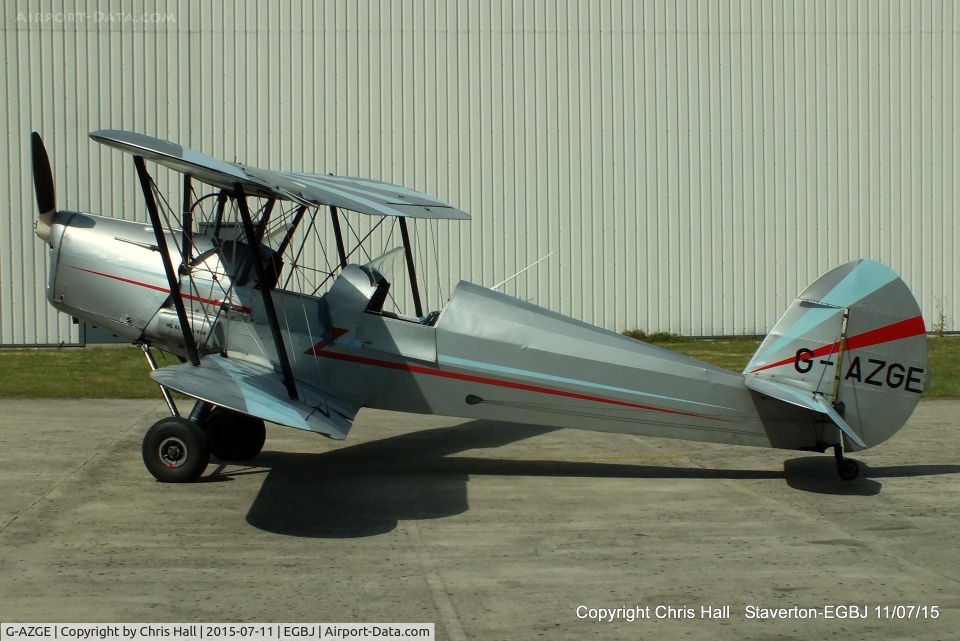 G-AZGE, 1947 Stampe-Vertongen SV-4C C/N 576, Tiger Airways