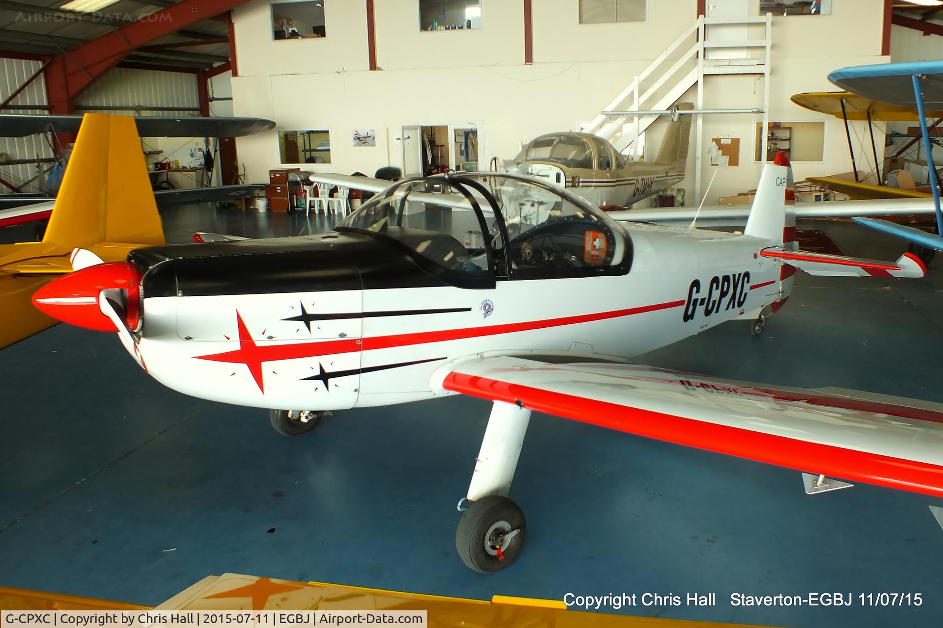 G-CPXC, 2002 Mudry CAP-10B C/N 301, at Staverton