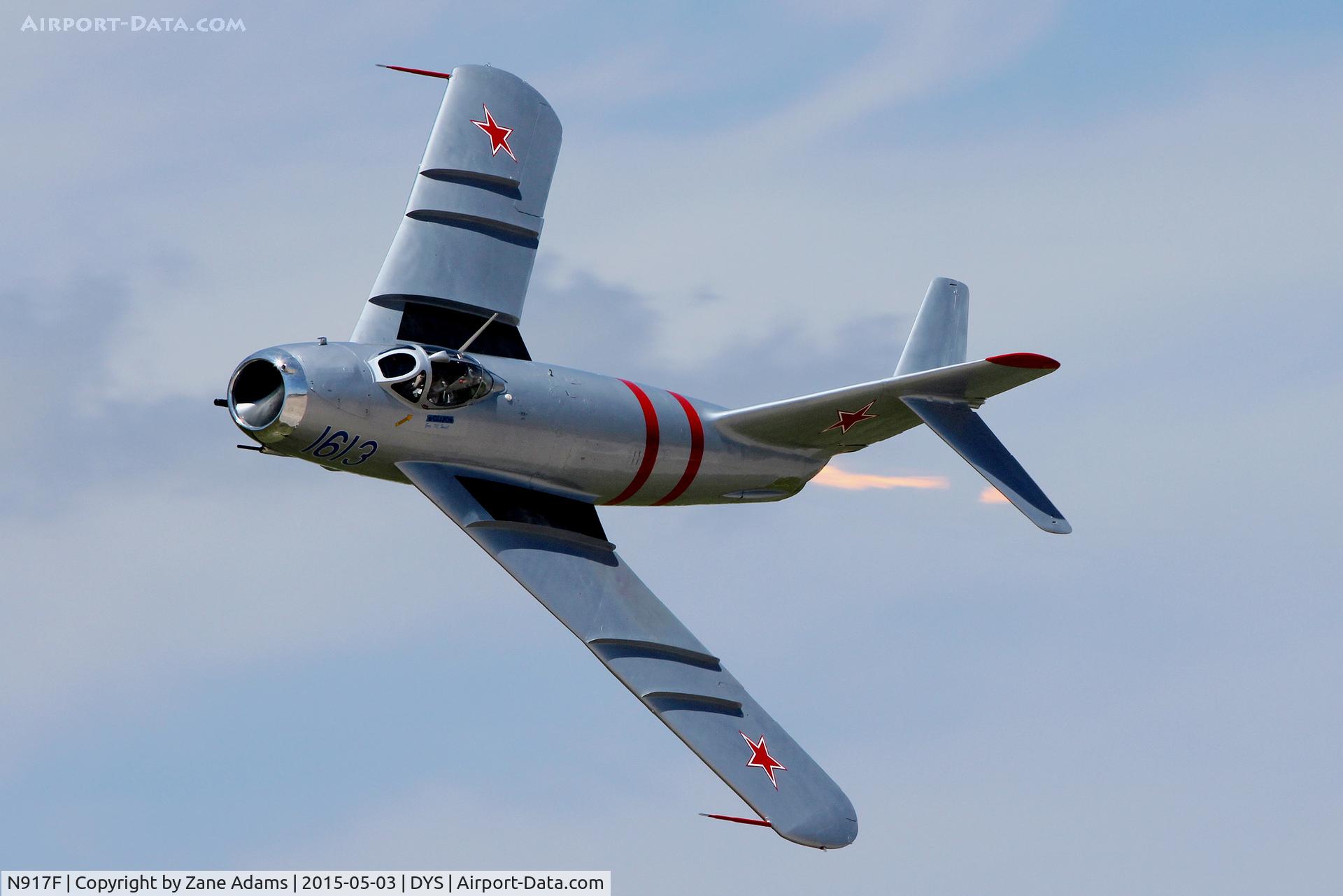 N917F, 1980 Mikoyan-Gurevich MiG-17 C/N 1C1613, At the 2014 Big Country Airshow - Dyess AFB, TX