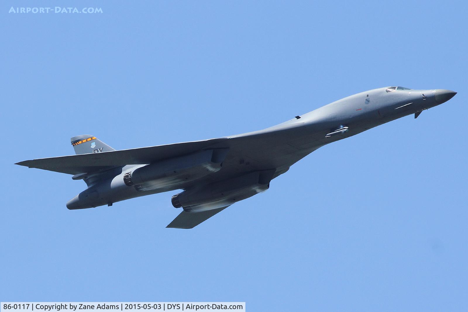 86-0117, 1986 Rockwell B-1B Lancer C/N 77, At the 2014 Big Country Airshow - Dyess AFB, TX