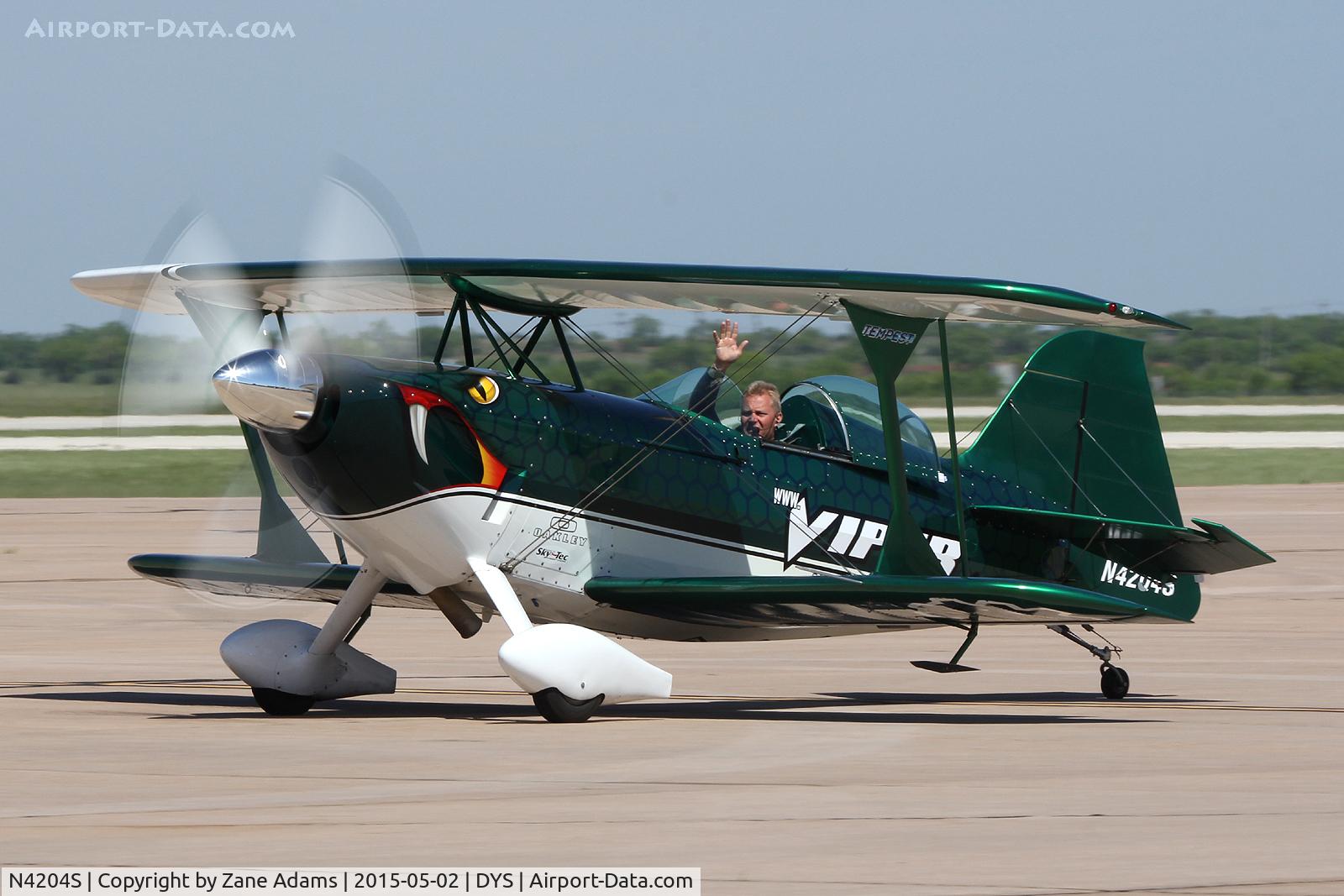 N4204S, 1981 Pitts S-1S Special C/N 025, At the 2014 Big Country Airshow - Dyess AFB, TX