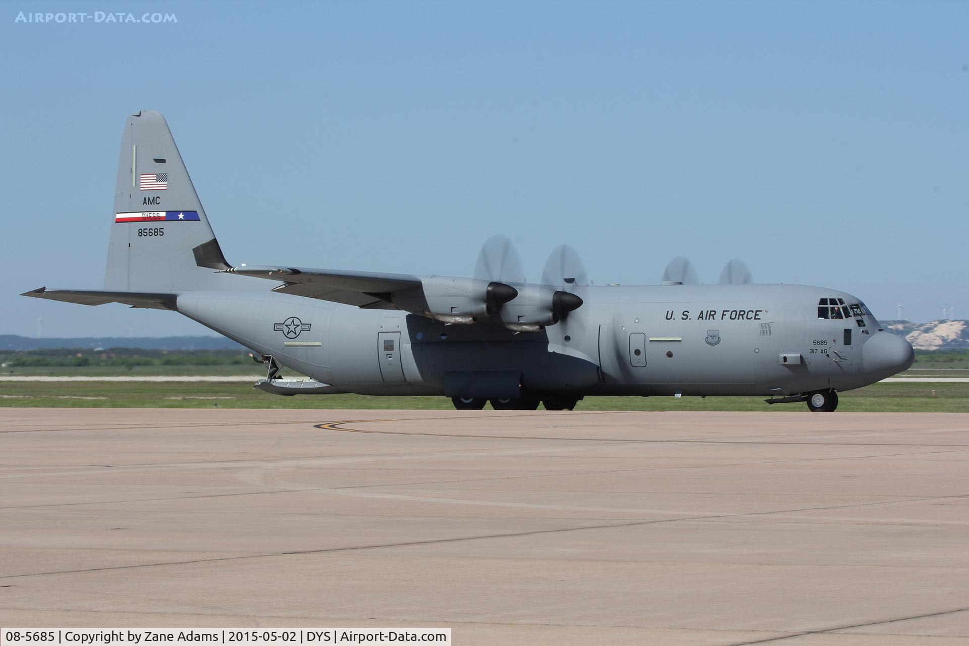 08-5685, 2008 Lockheed Martin C-130J-30 Super Hercules C/N 382-5685, At the 2014 Big Country Airshow - Dyess AFB, TX