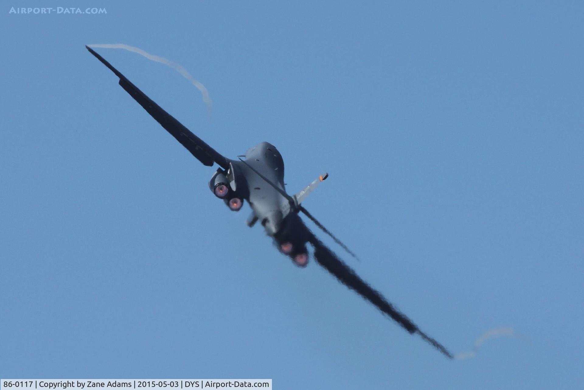 86-0117, 1986 Rockwell B-1B Lancer C/N 77, At the 2014 Big Country Airshow - Dyess AFB, TX