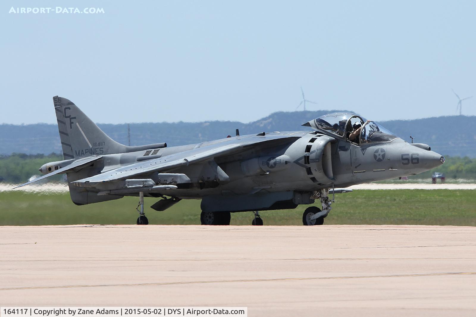164117, McDonnell Douglas AV-8B Harrier II C/N 194, At the 2014 Big Country Airshow - Dyess AFB, TX