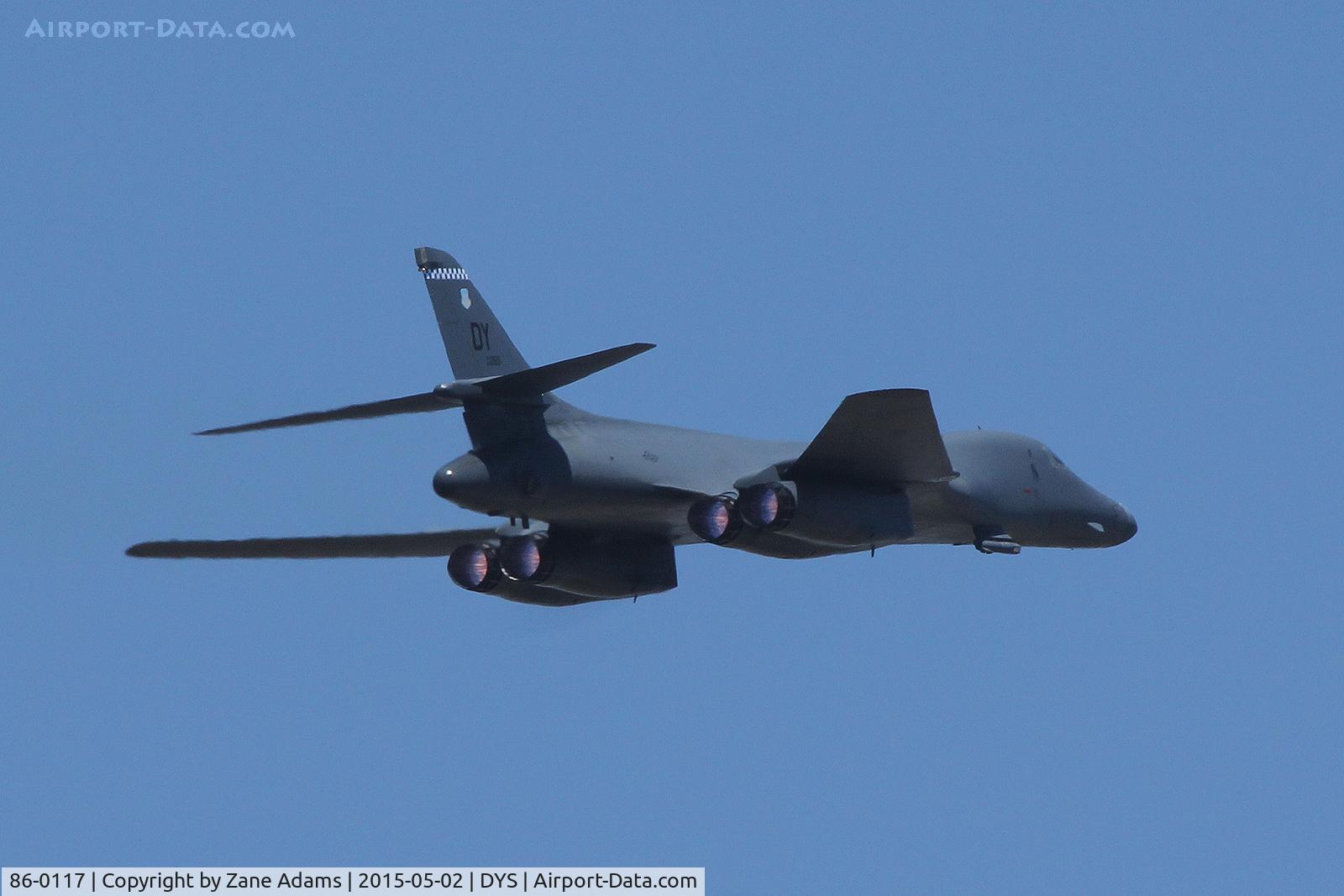 86-0117, 1986 Rockwell B-1B Lancer C/N 77, At the 2014 Big Country Airshow - Dyess AFB, TX