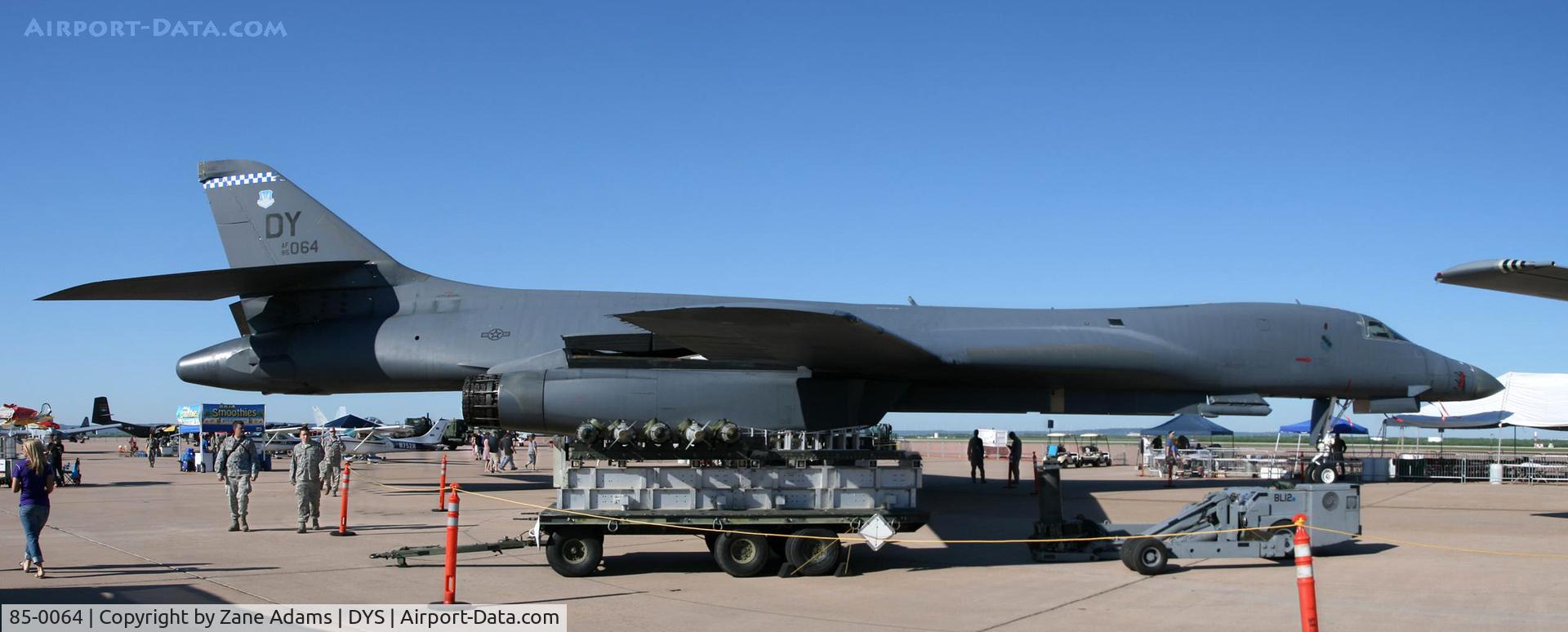 85-0064, 1985 Rockwell B-1B Lancer C/N 24, At the 2014 Big Country Airshow - Dyess AFB, TX