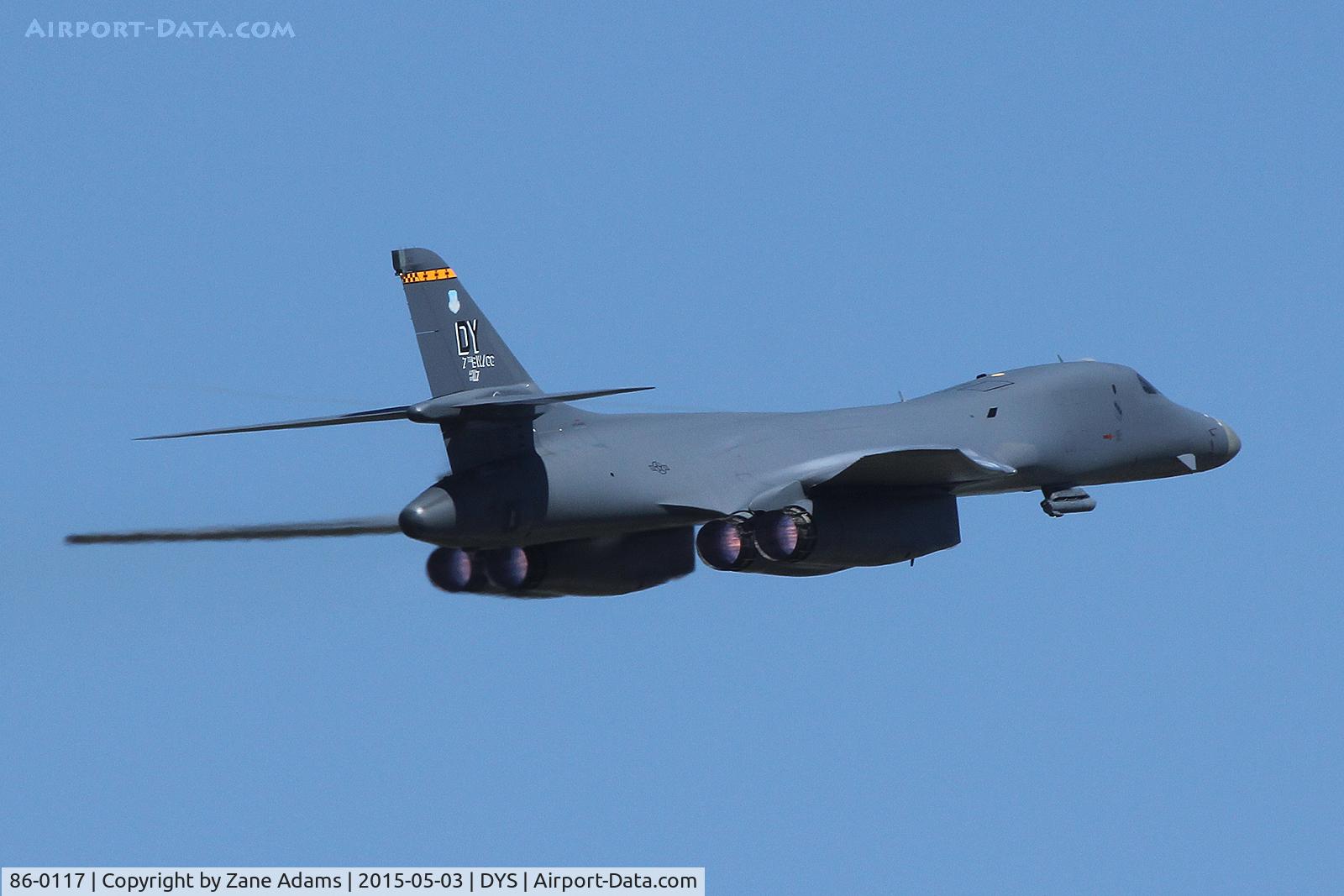 86-0117, 1986 Rockwell B-1B Lancer C/N 77, At the 2014 Big Country Airshow - Dyess AFB, TX