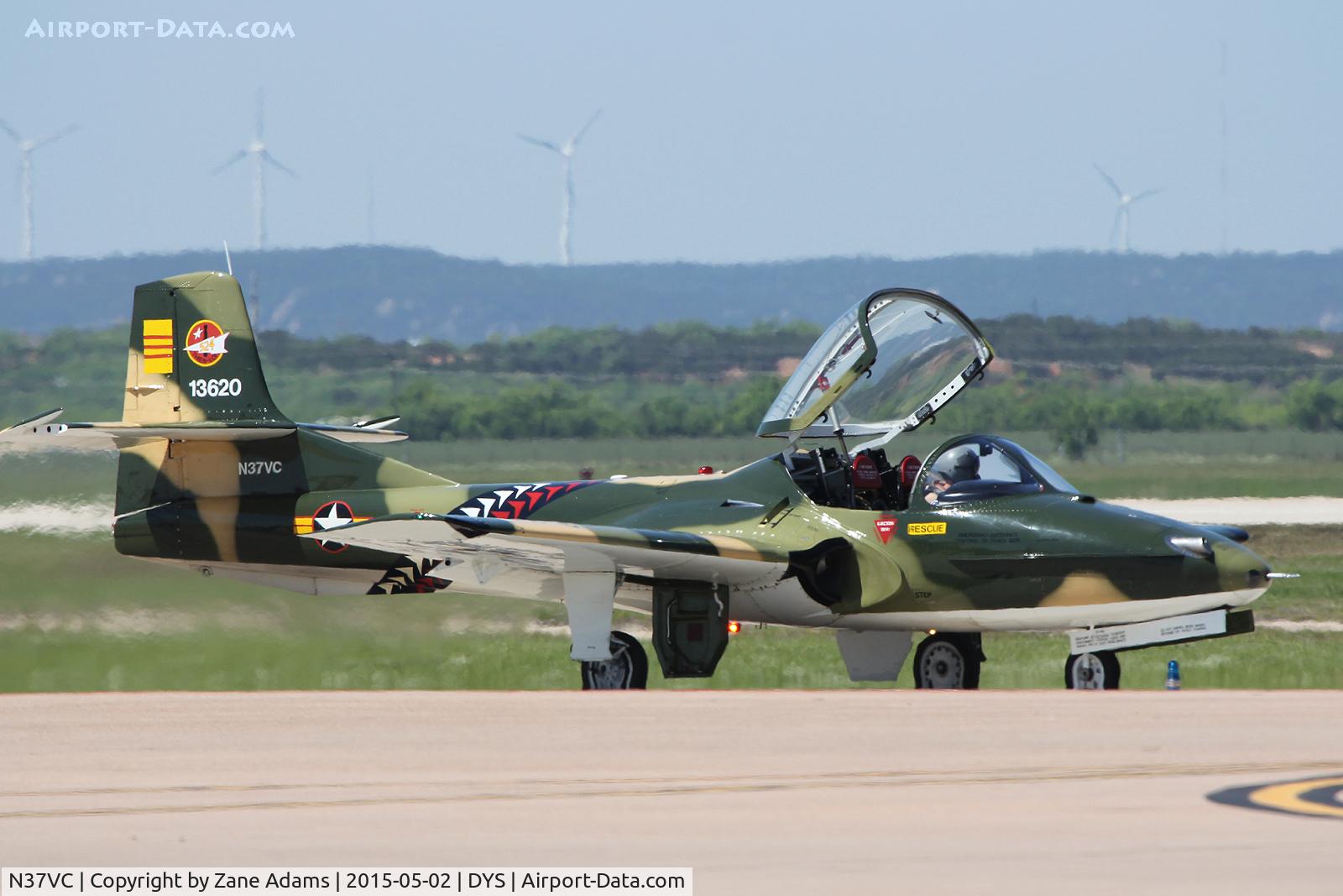 N37VC, 1967 Cessna T-37C Tweety Bird C/N 40976, At the 2014 Big Country Airshow - Dyess AFB, TX