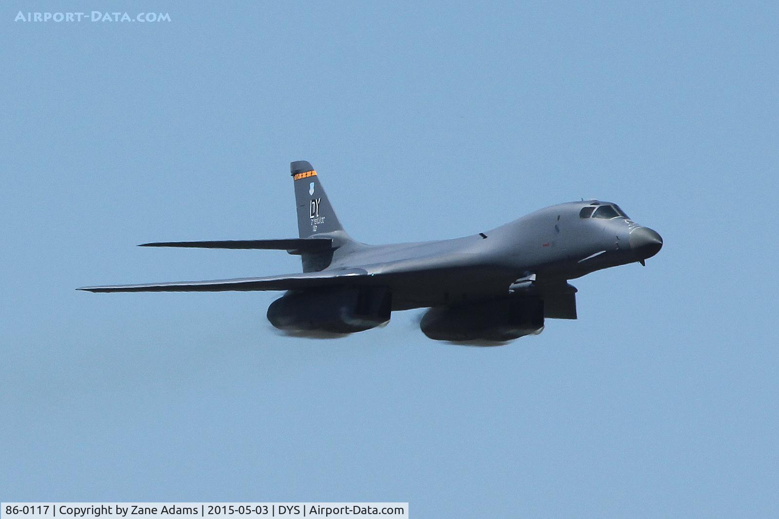 86-0117, 1986 Rockwell B-1B Lancer C/N 77, At the 2014 Big Country Airshow - Dyess AFB, TX