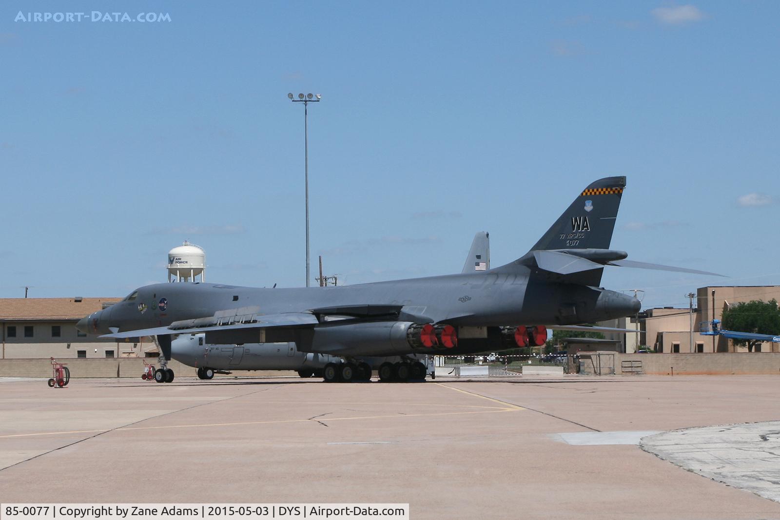 85-0077, 1985 Rockwell B-1B Lancer C/N 37, At the 2014 Big Country Airshow - Dyess AFB, TX