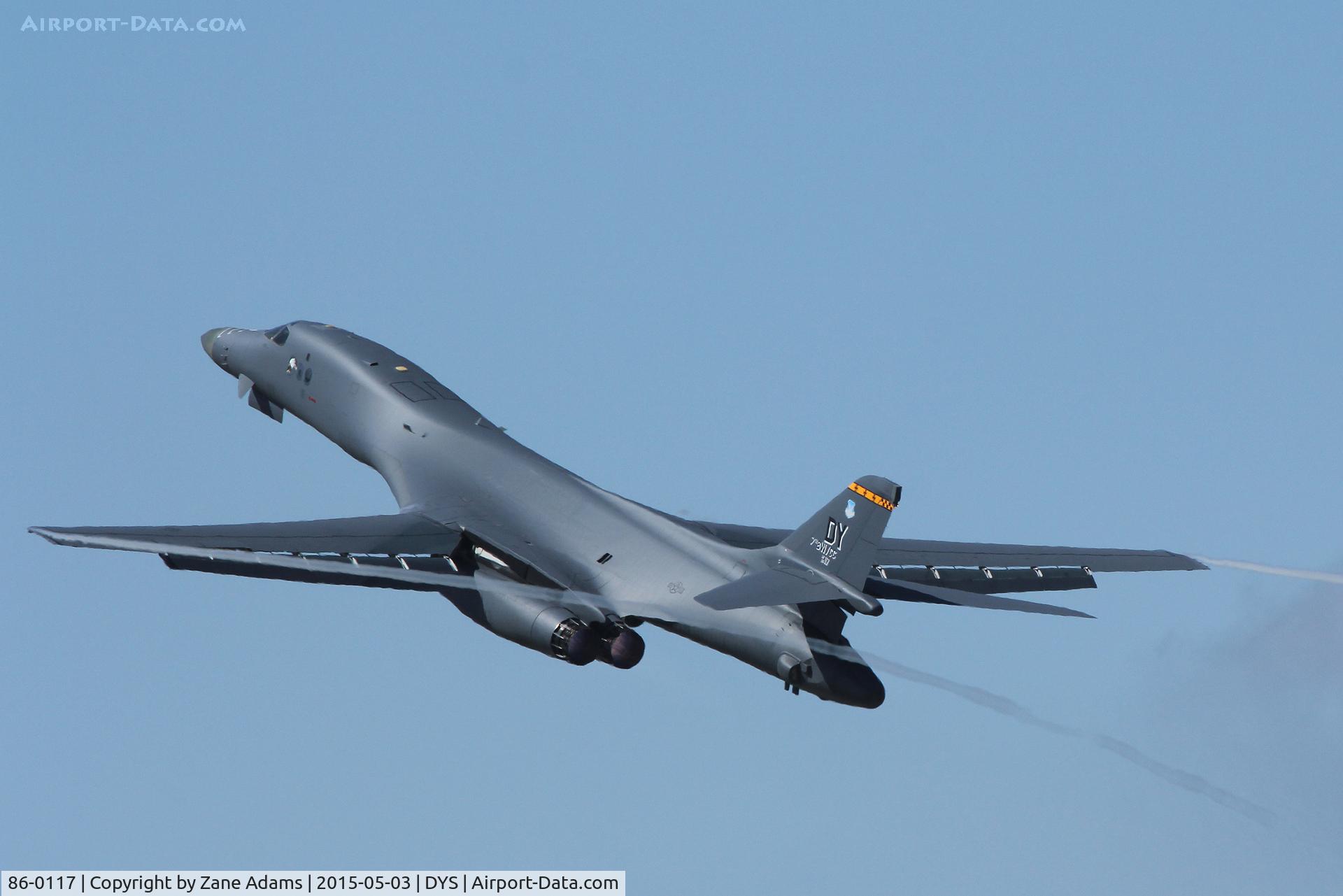 86-0117, 1986 Rockwell B-1B Lancer C/N 77, At the 2014 Big Country Airshow - Dyess AFB, TX