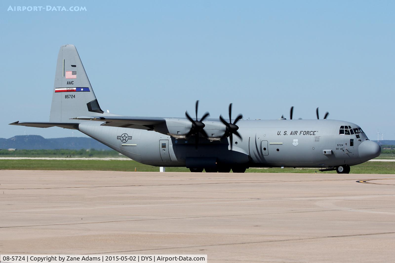 08-5724, 2008 Lockheed Martin C-130J-30 Super Hercules C/N 382-5724, At the 2014 Big Country Airshow - Dyess AFB, TX