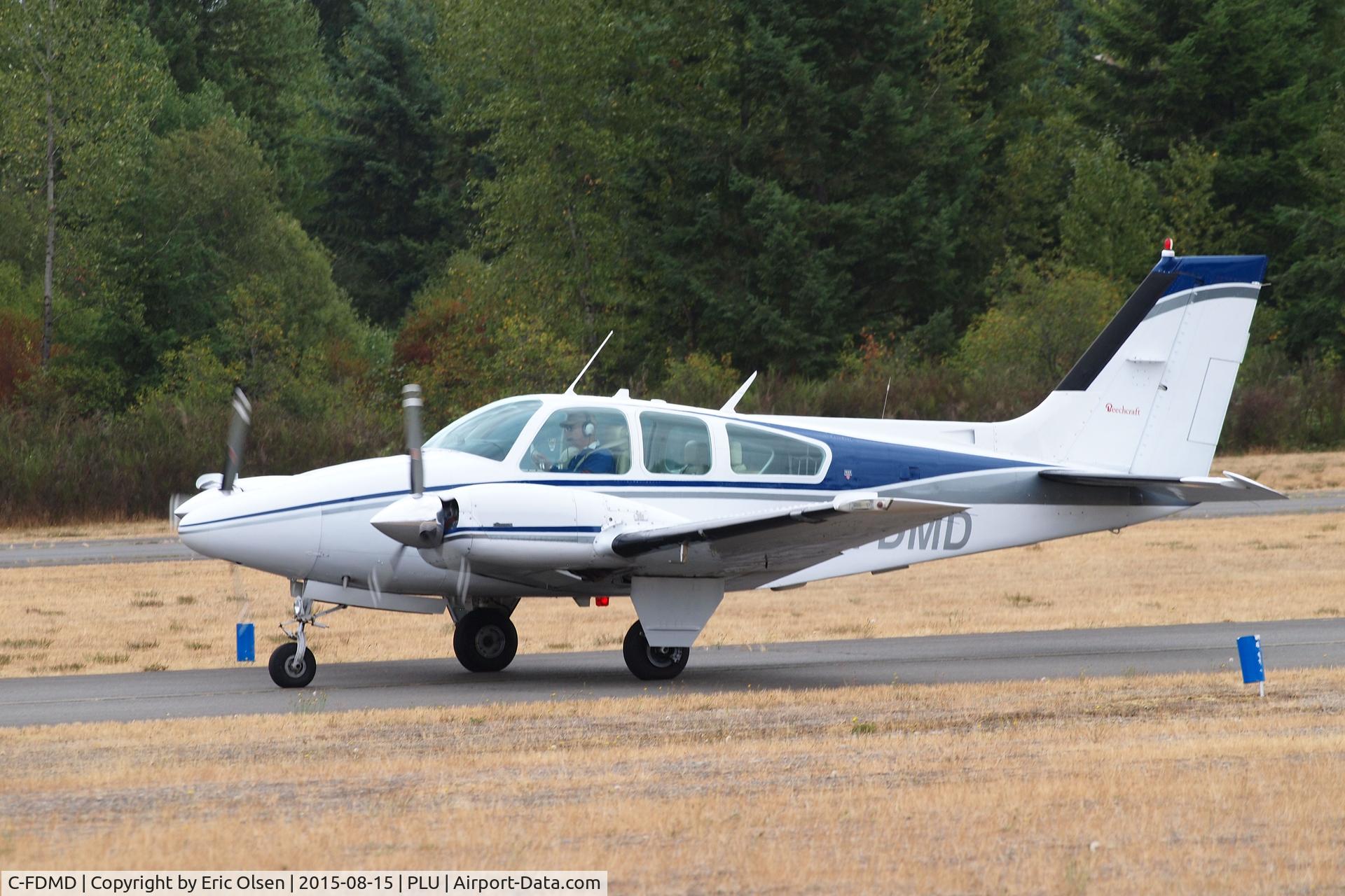C-FDMD, 1977 Beech 95-B55 Baron Baron C/N TC-2051, Beech at Thun Field