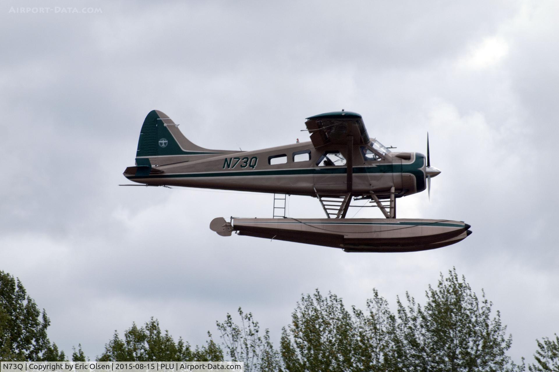 N73Q, 1952 De Havilland Canada DHC-2 Beaver Mk.1 C/N 302, DeHavilland Beaver doing a flyby at Thun Field for Cubs and Classics.