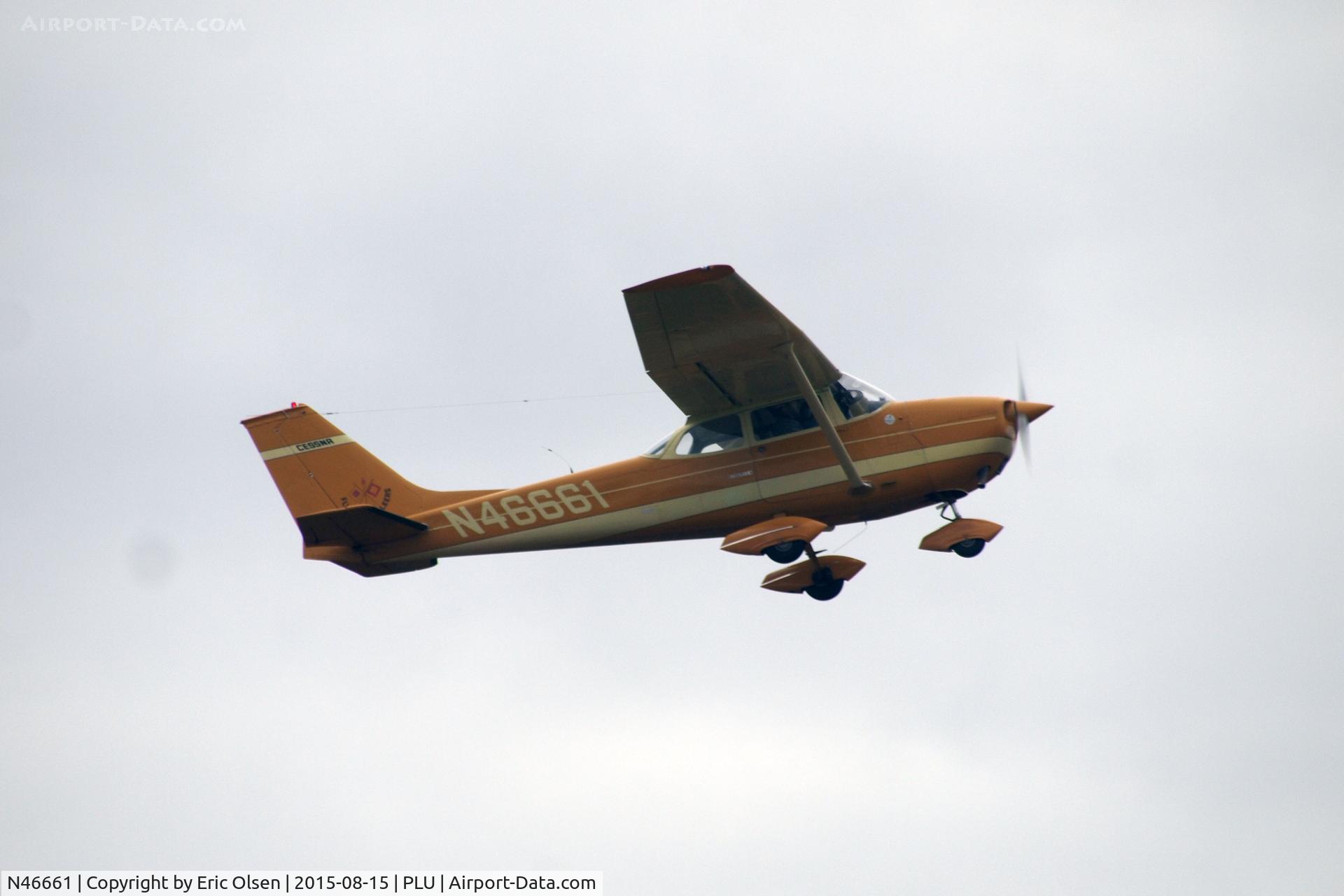 N46661, 1968 Cessna 172K Skyhawk C/N 17257418, Cessna 172 over Thun Field