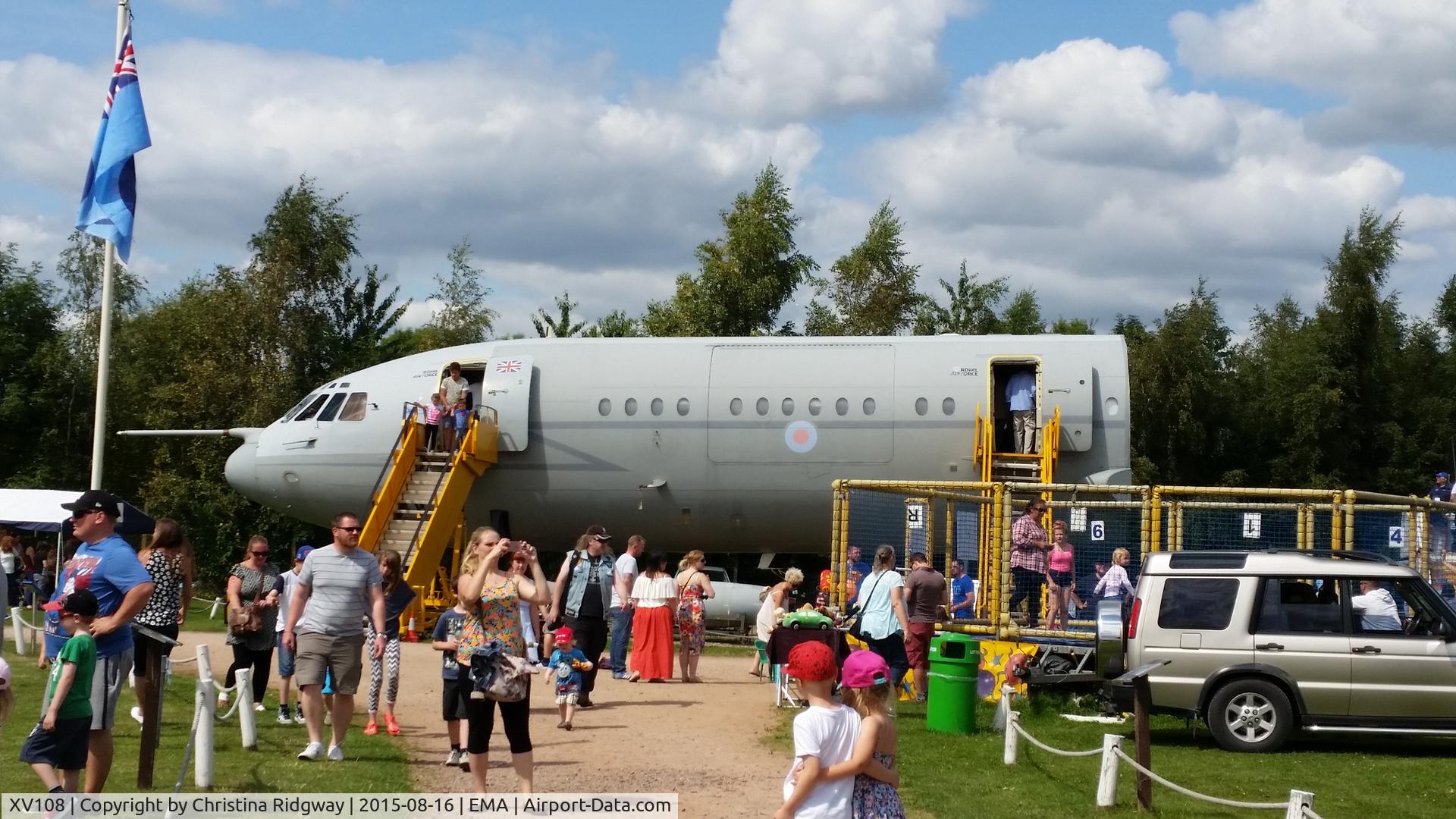 XV108, 1968 Vickers VC10 C.1K C/N 838, At East Midlands Aeropark 
16/8/15